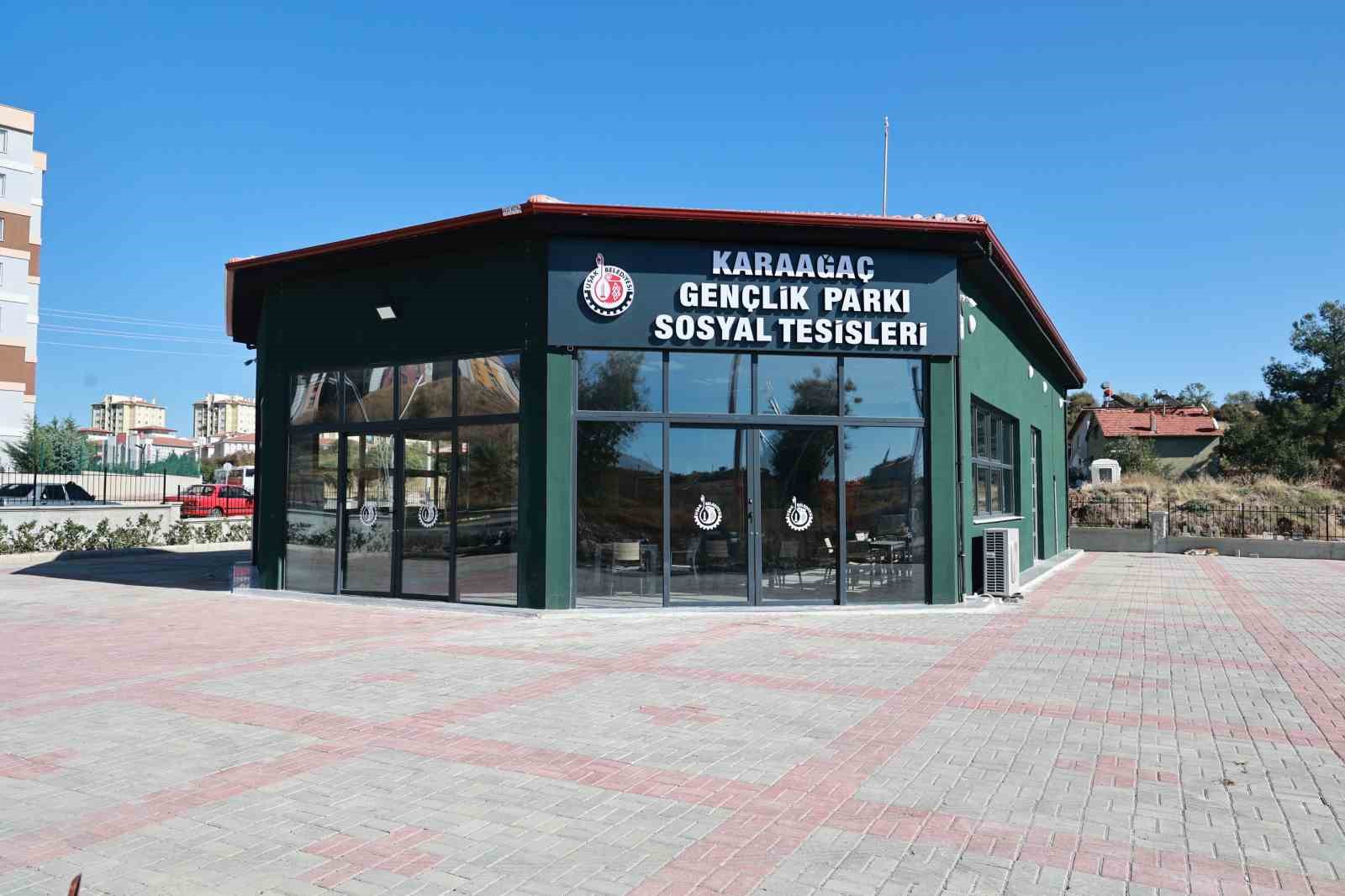 Uşak Belediyesi Gen&ccedil;lik Parkı a&ccedil;ılıyor
