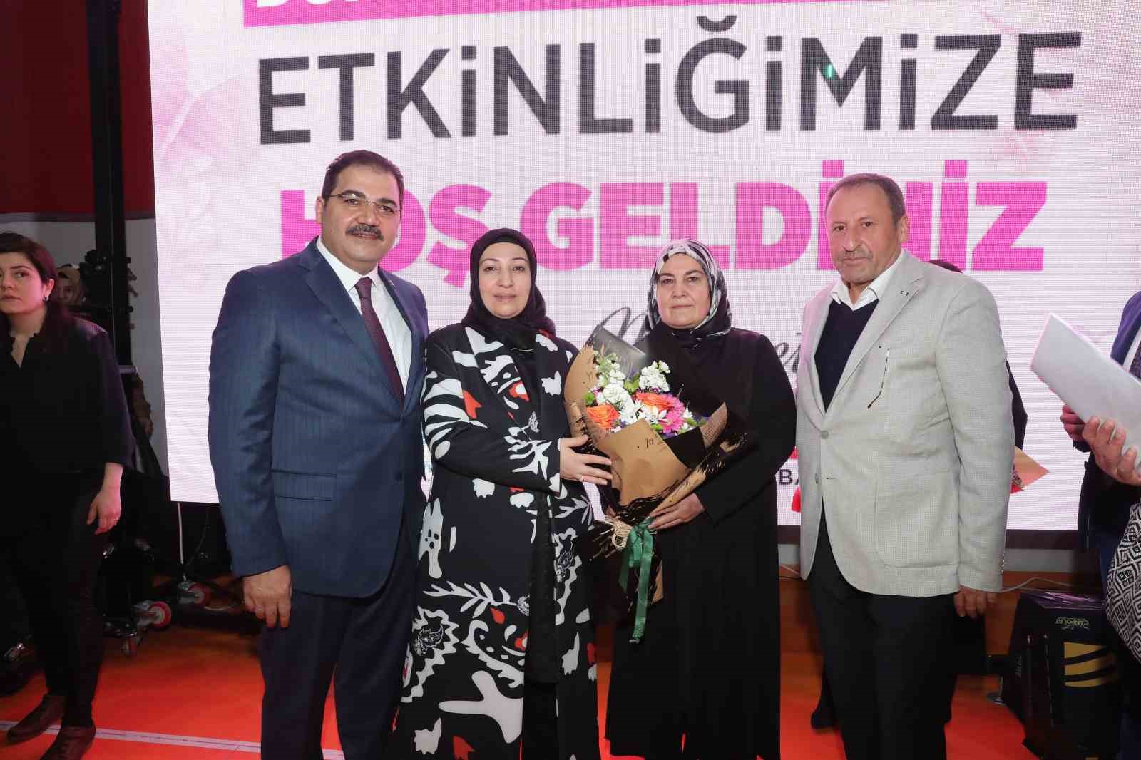 Şanlıurfa’da kadınlar günü kutlandı