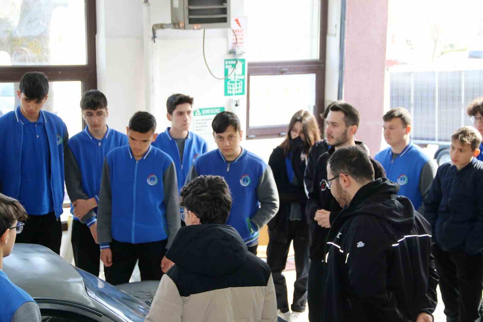 TOBB Kütahya OSB Mesleki ve Teknik Anadolu Lisesi öğrencileri, ilham verici bir deneyim yaşadı