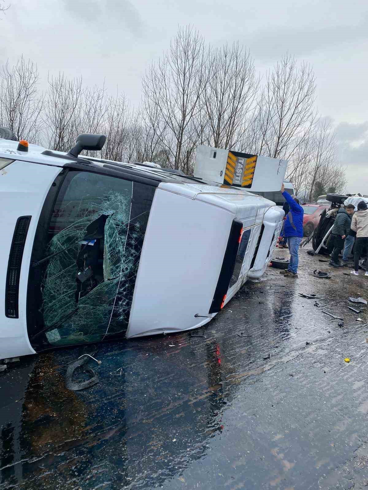 Bartın’daki feci kazadaki yaralı sayısı 27 olarak açıklandı
