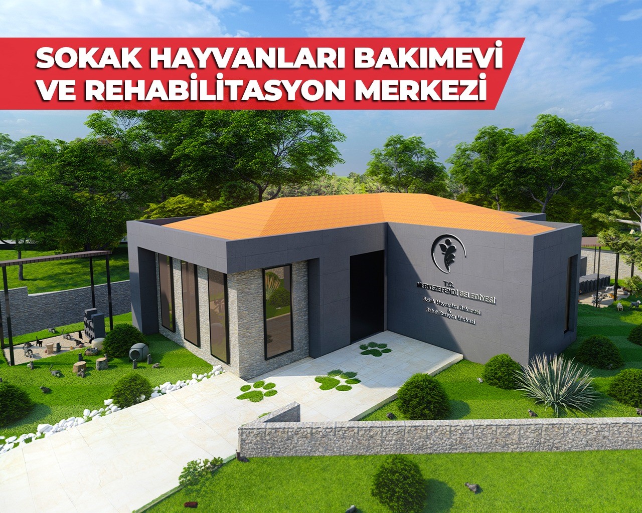 Merkezefendi’de sokak hayvanları bakımevi ve rehabilitasyon merkezi açılacak
