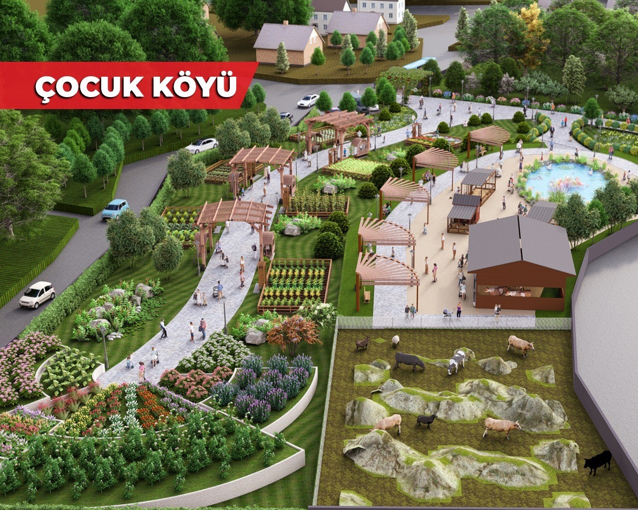 Merkezefendili çocuklar tarımın temel prensiplerini öğrenebilecek