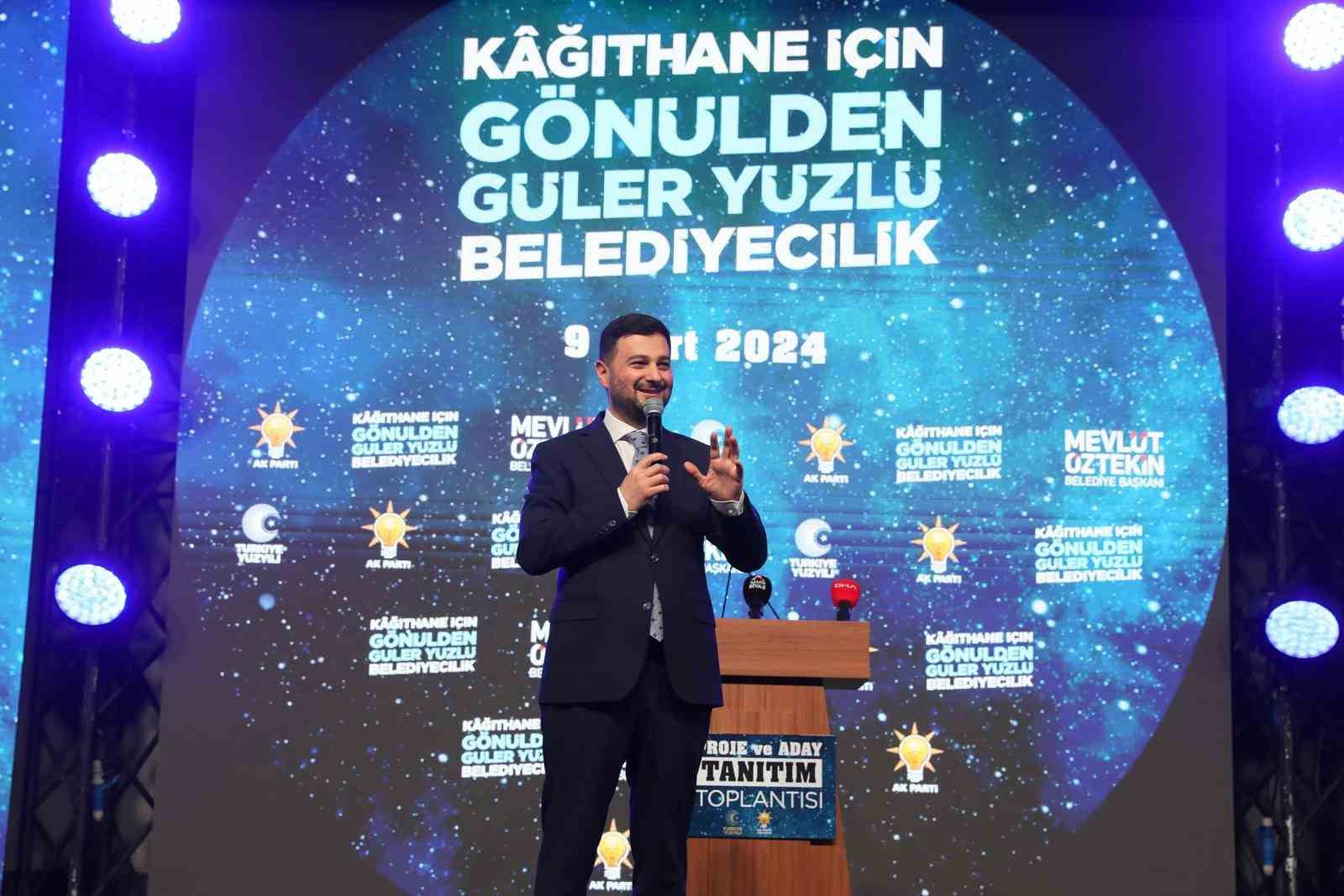 Kağıthane Belediye Başkanı Öztekin yeni dönem projelerini anlattı