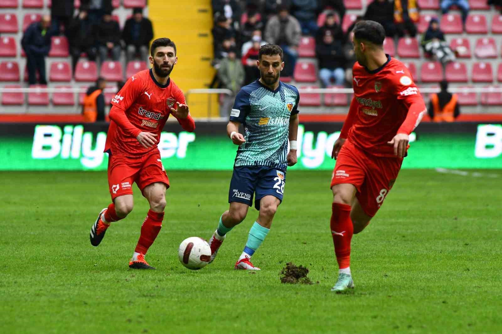 Trednyol S&uuml;per Lig: Kayserispor: 1 - Hatayspor: 1 (Ma&ccedil; sonucu)
