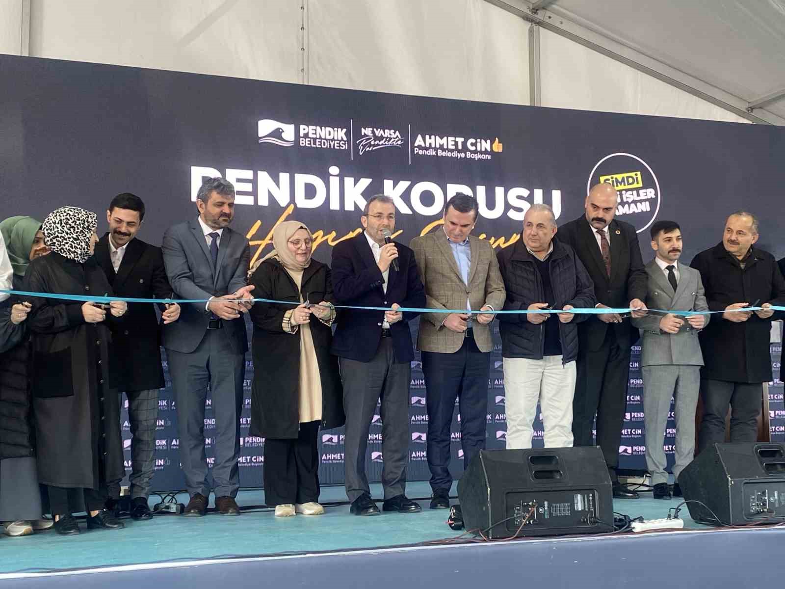 Pendik Korusu hizmete açıldı