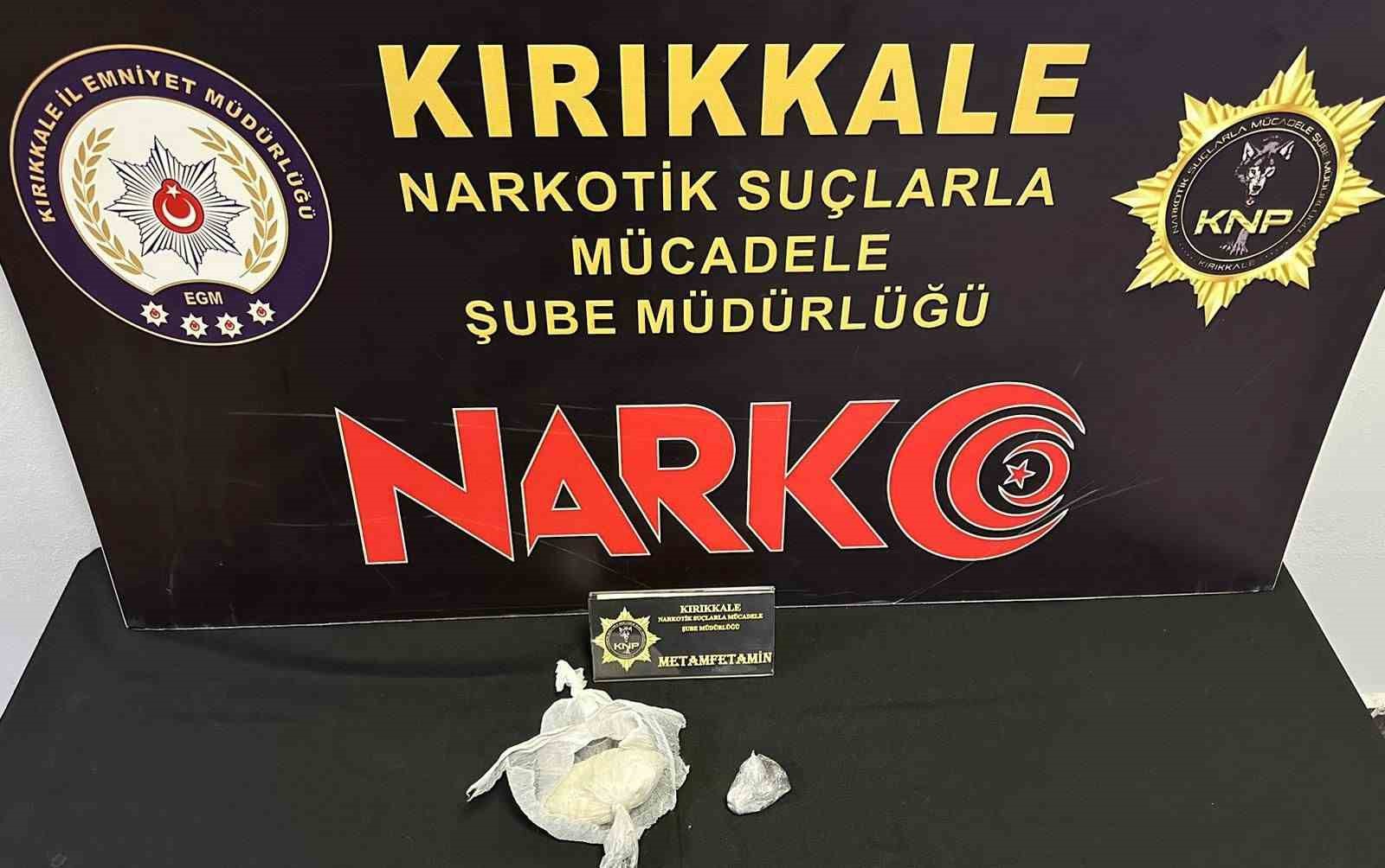 Kırıkkale’de uyuşturucu operasyonunda 1 tutuklama