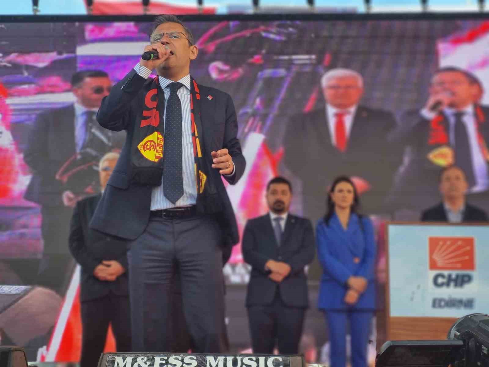 &Ouml;zg&uuml;r &Ouml;zel, İYİ Parti Edirne adayını hedef aldı
