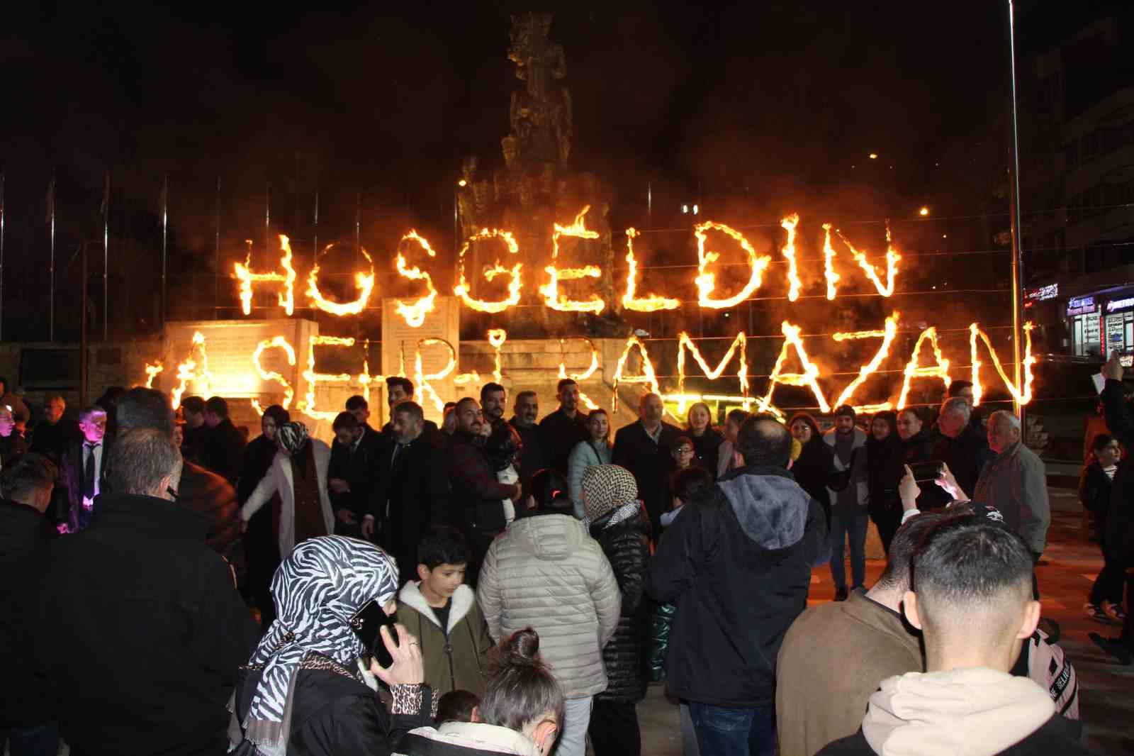 Ramazan ayı Amasya’da coşkuyla karşılandı