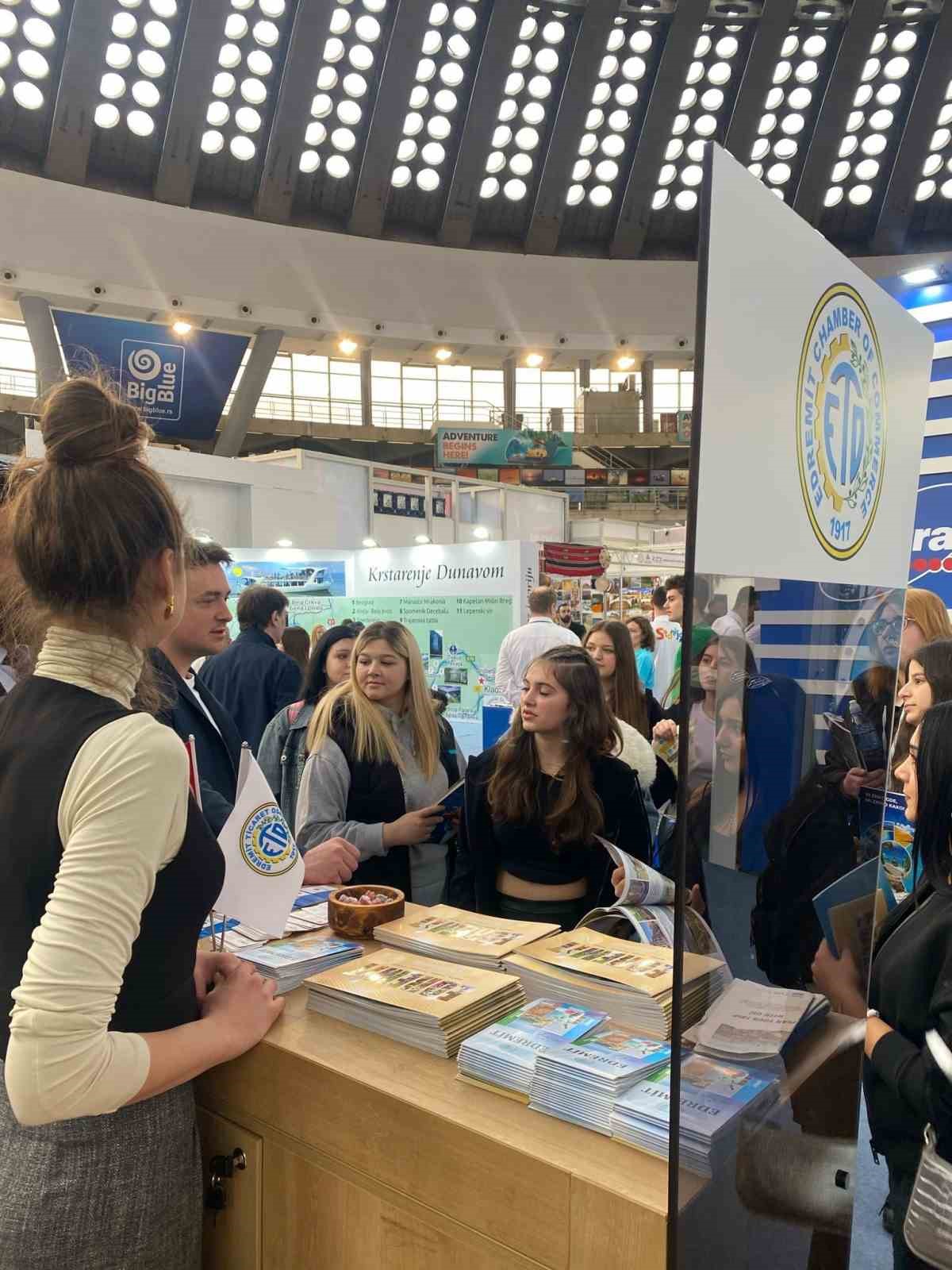 Edremit Ticaret Odasık, Belgrad Turizm Fuarı&rsquo;na katıldı
