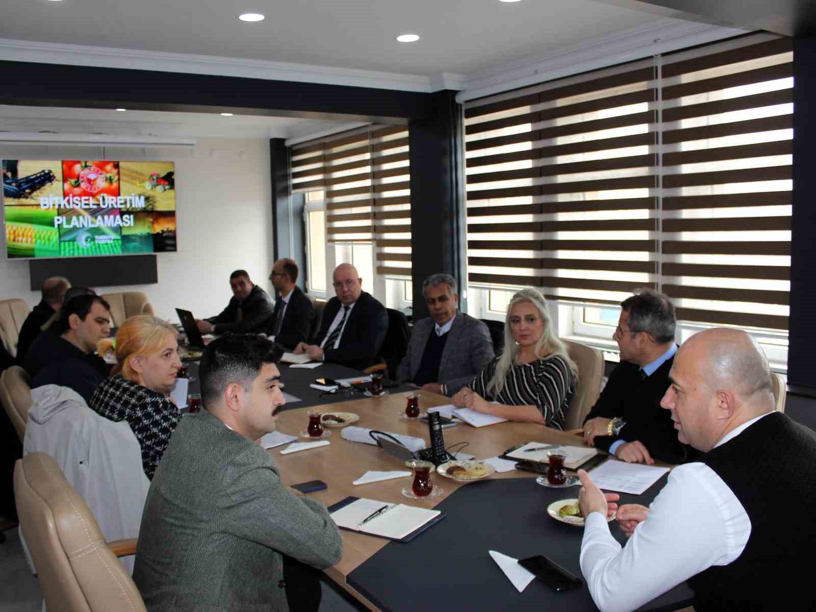 Kırklareli&rsquo;nde Tarımsal &Uuml;retimin Planlanması Toplantısı yapıldı
