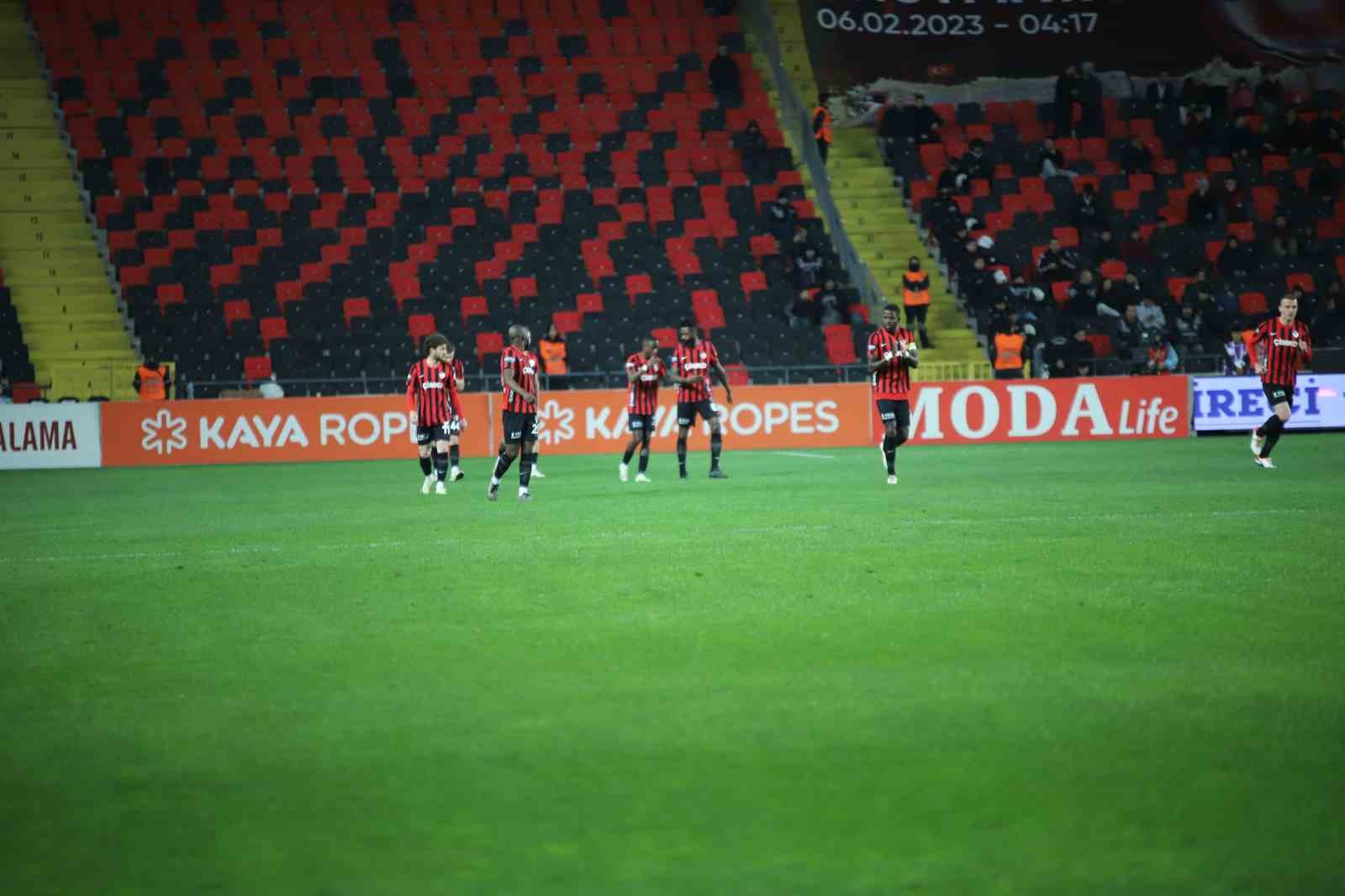 Trendyol Süper Lig: Gaziantep FK: 1 - Beşiktaş: 0 (Maç devam ediyor)