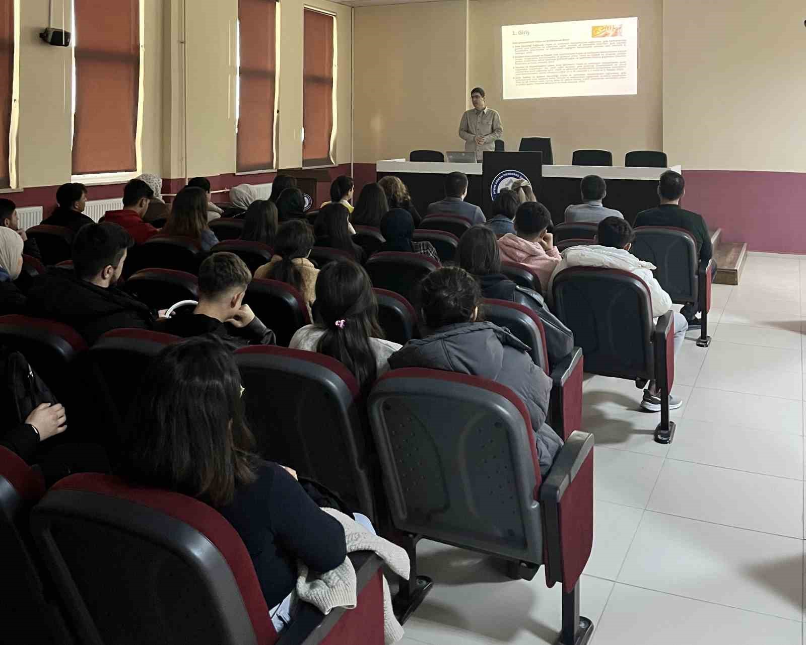 Köşk Belediyesi Kestane Tesisi personeline gıda hijyeni eğitimi
