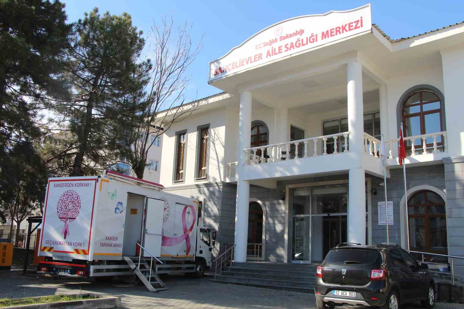 Mobil tarama aracı, kanserde erken teşhise katkı sağlıyor
