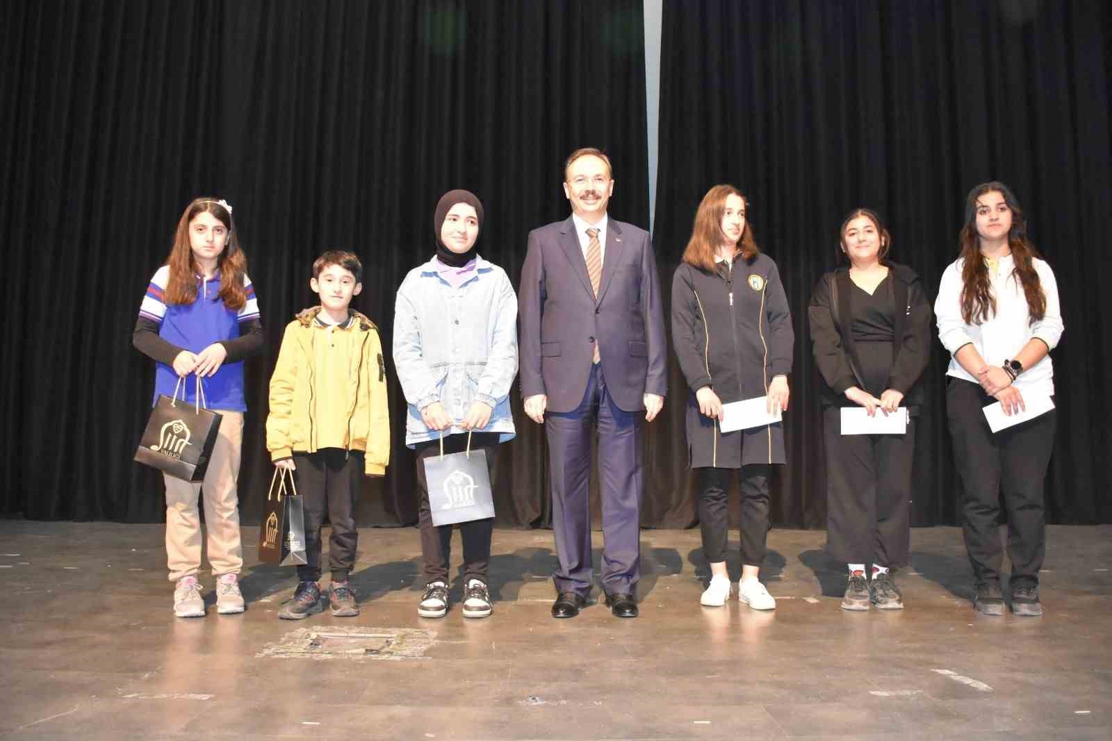 Siirt&rsquo;te İstiklal Marşı&rsquo;nın etkinliklerle kutlandı
