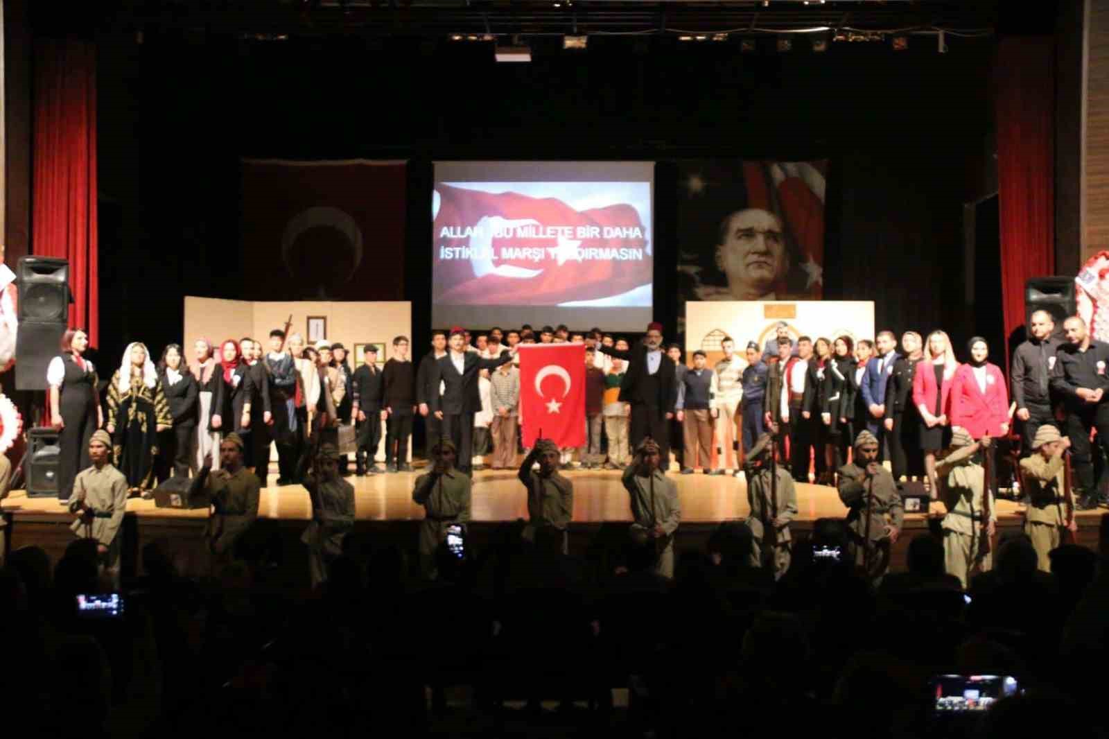 Kütahya’da İstiklal Marşının Kabulü ve Mehmet Akif Ersoy’u Anma Günü programı