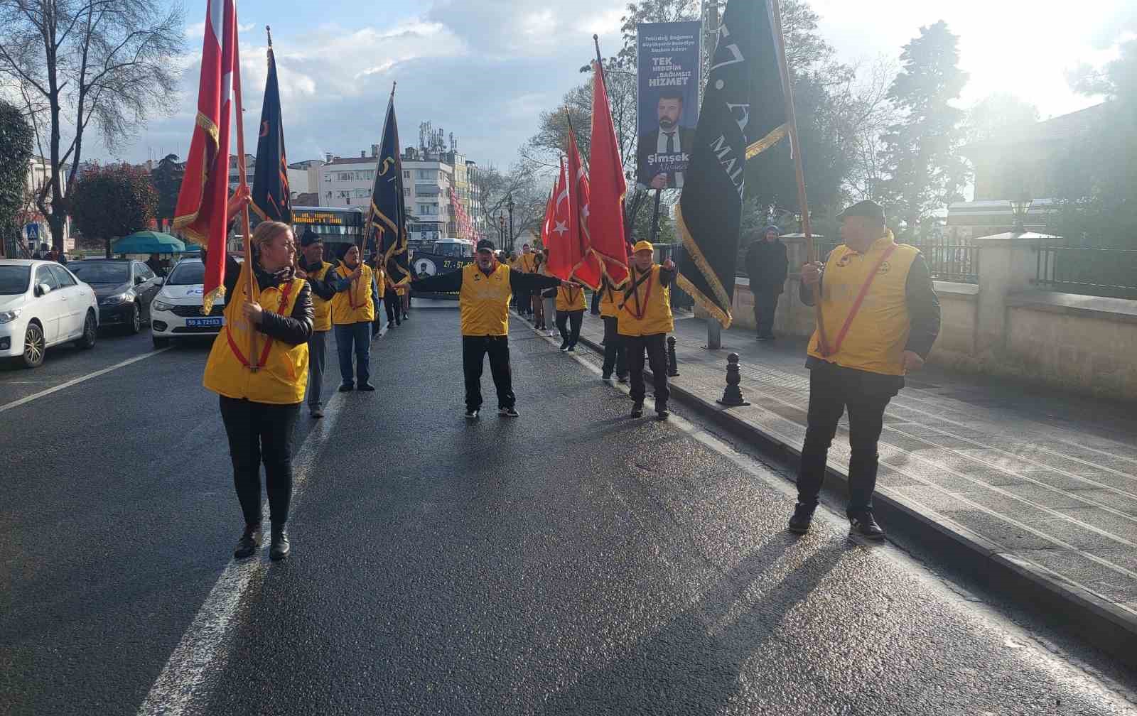 Tekirdağ&rsquo;dan &Ccedil;anakkale&rsquo;ye y&uuml;r&uuml;yorlar
