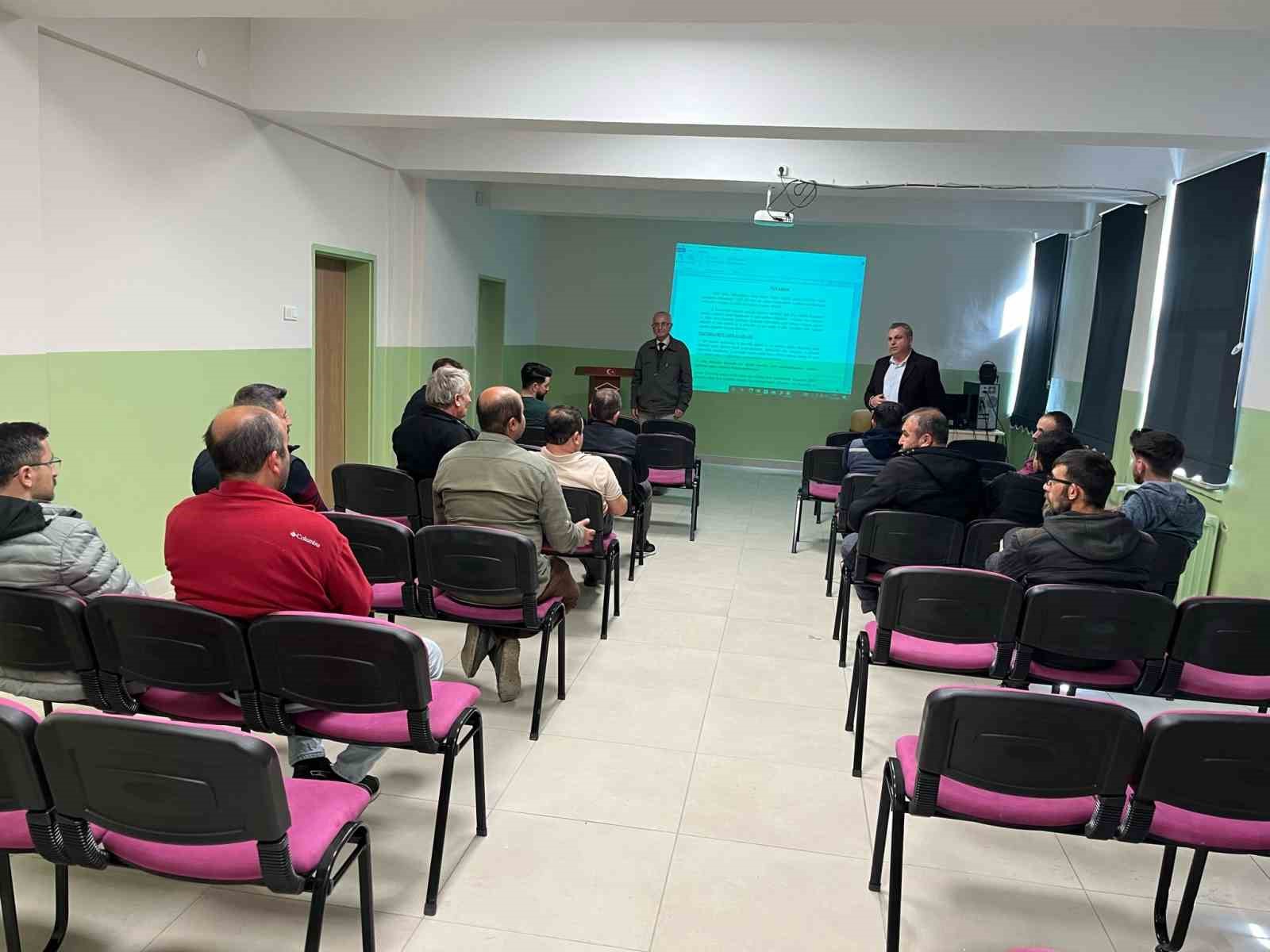 Hisarcık ÇPL’de işyeri temsilcileriyle “İş Sağlığı ve Güvenliği" konulu toplantı