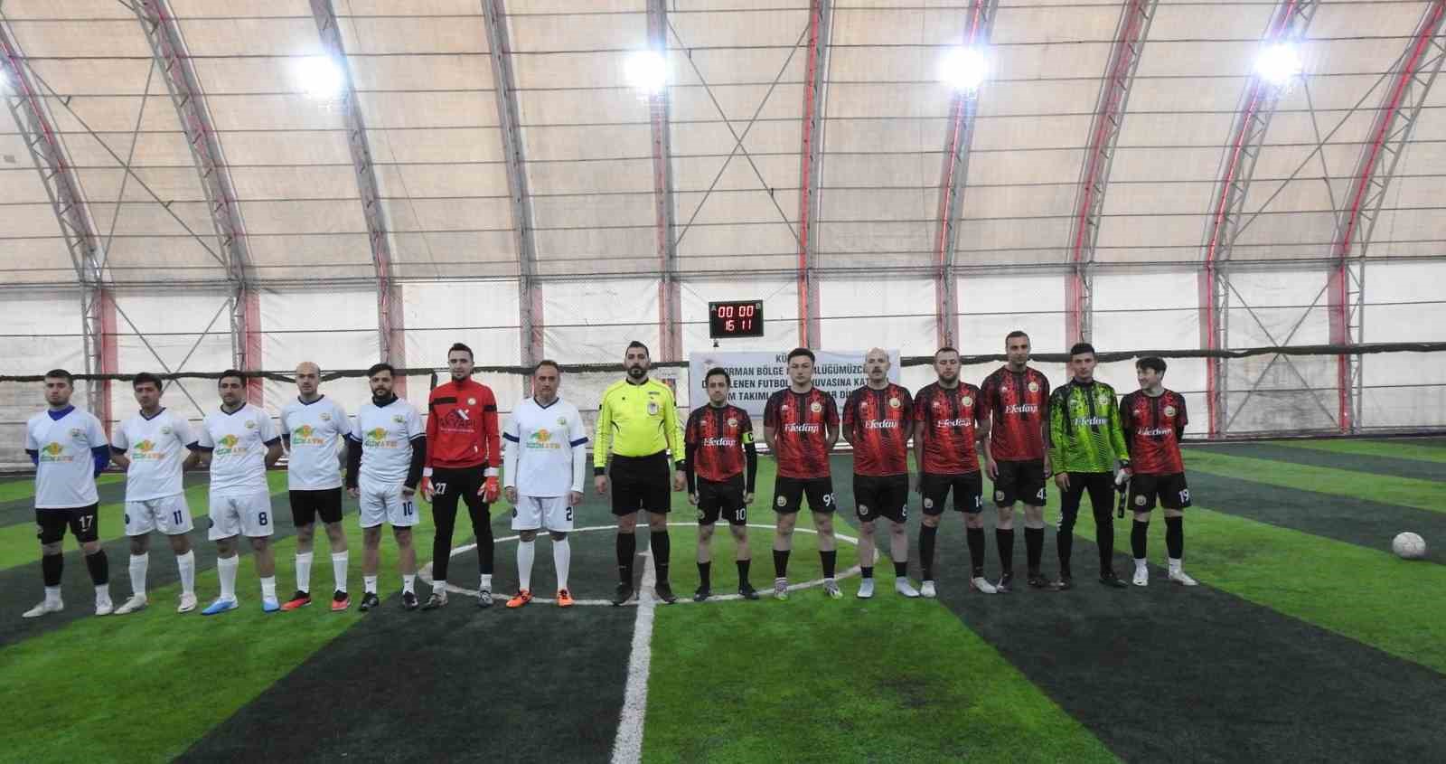Kütahya OBM halı saha futbol turnuvasında şampiyon Tavşanlı
