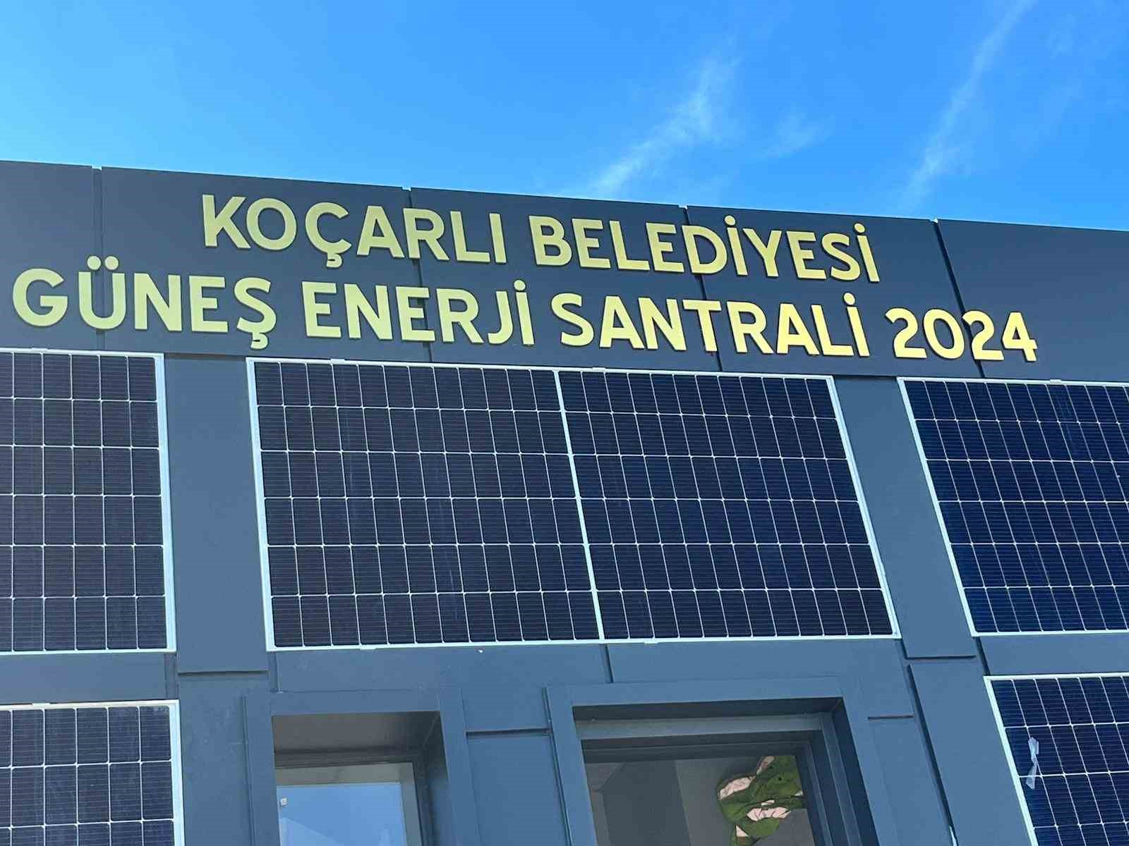 Koçarlı GES “Elektrik üretimine başladı”
