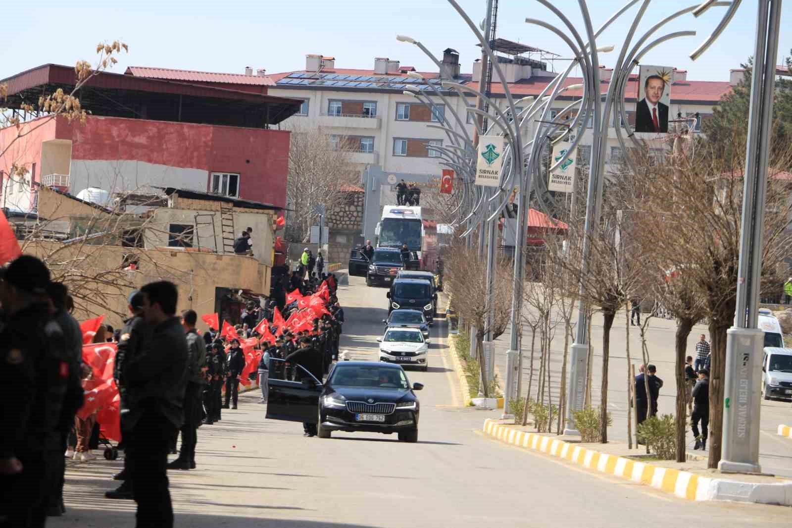 Cumhurbaşkanı Erdoğan Şırnak’tan ayrıldı