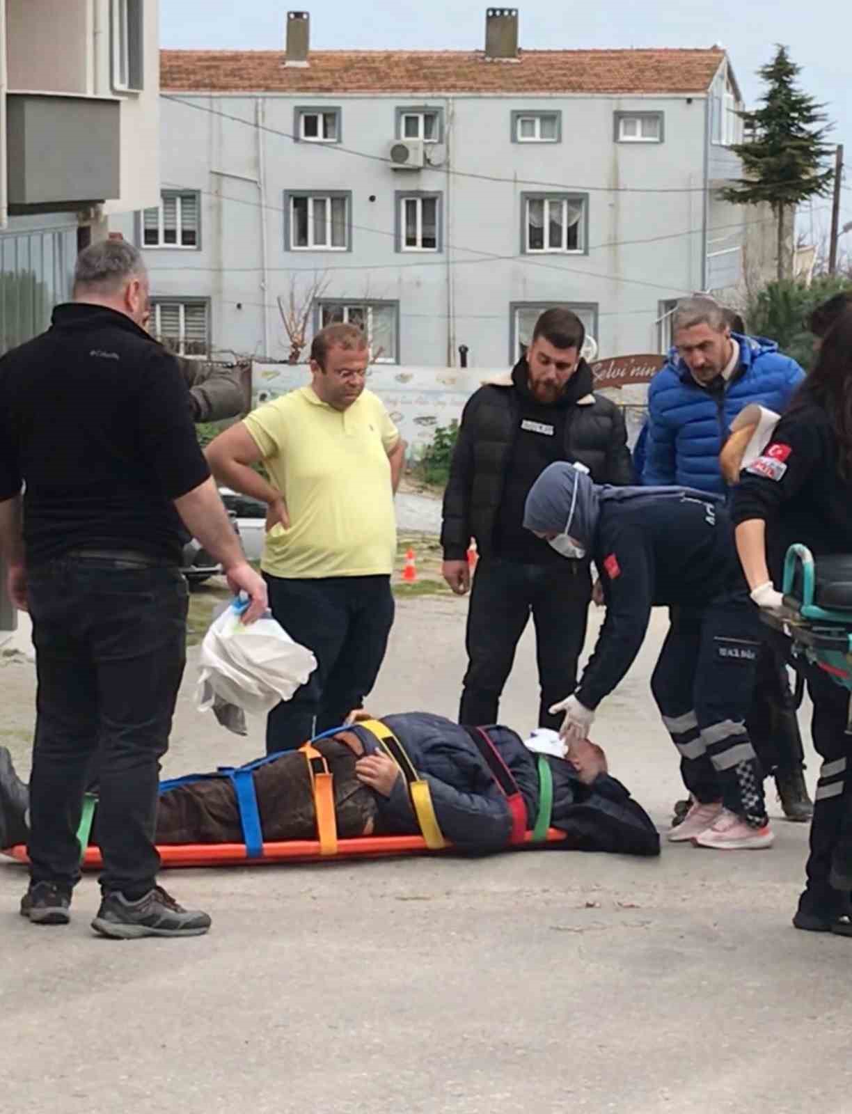 Geri geri gelirken yayaya çarptı: 1 yaralı