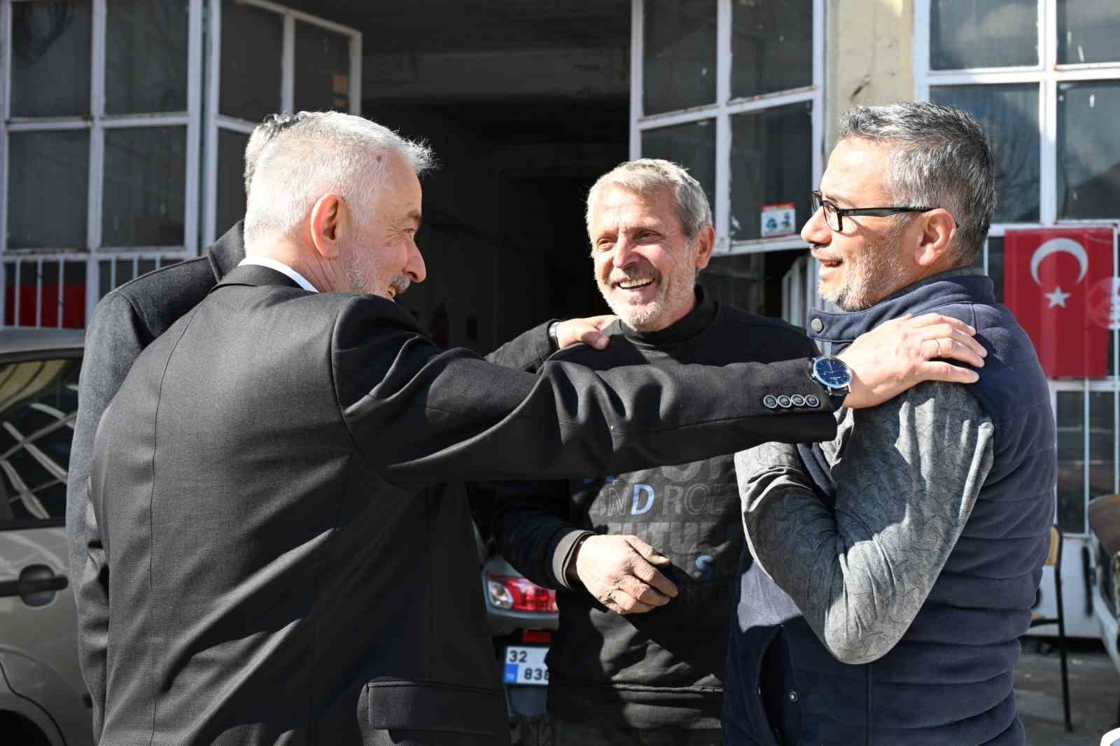 Başdeğirmen sanayi esnafıyla bir araya  geldi