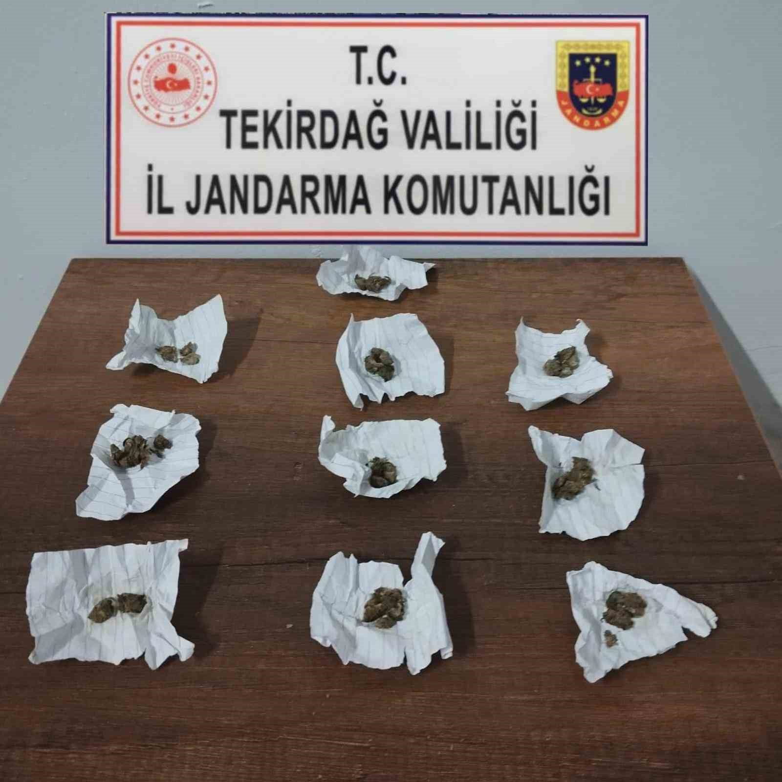 Jandarmadan uyuşturucuya ge&ccedil;it yok: 10 kişi yakalandı
