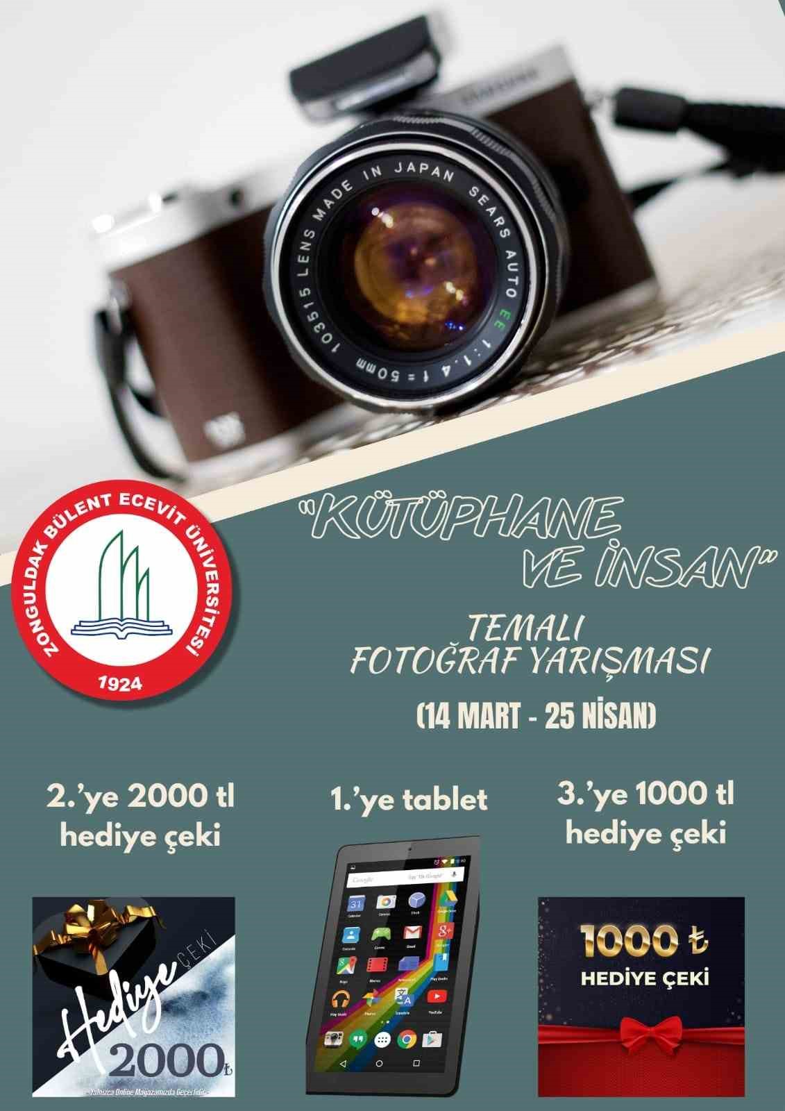 Prof. Dr. Durmuş Günay Kütüphanesi  “Kütüphane ve İnsan” temalı fotoğraf yarışması