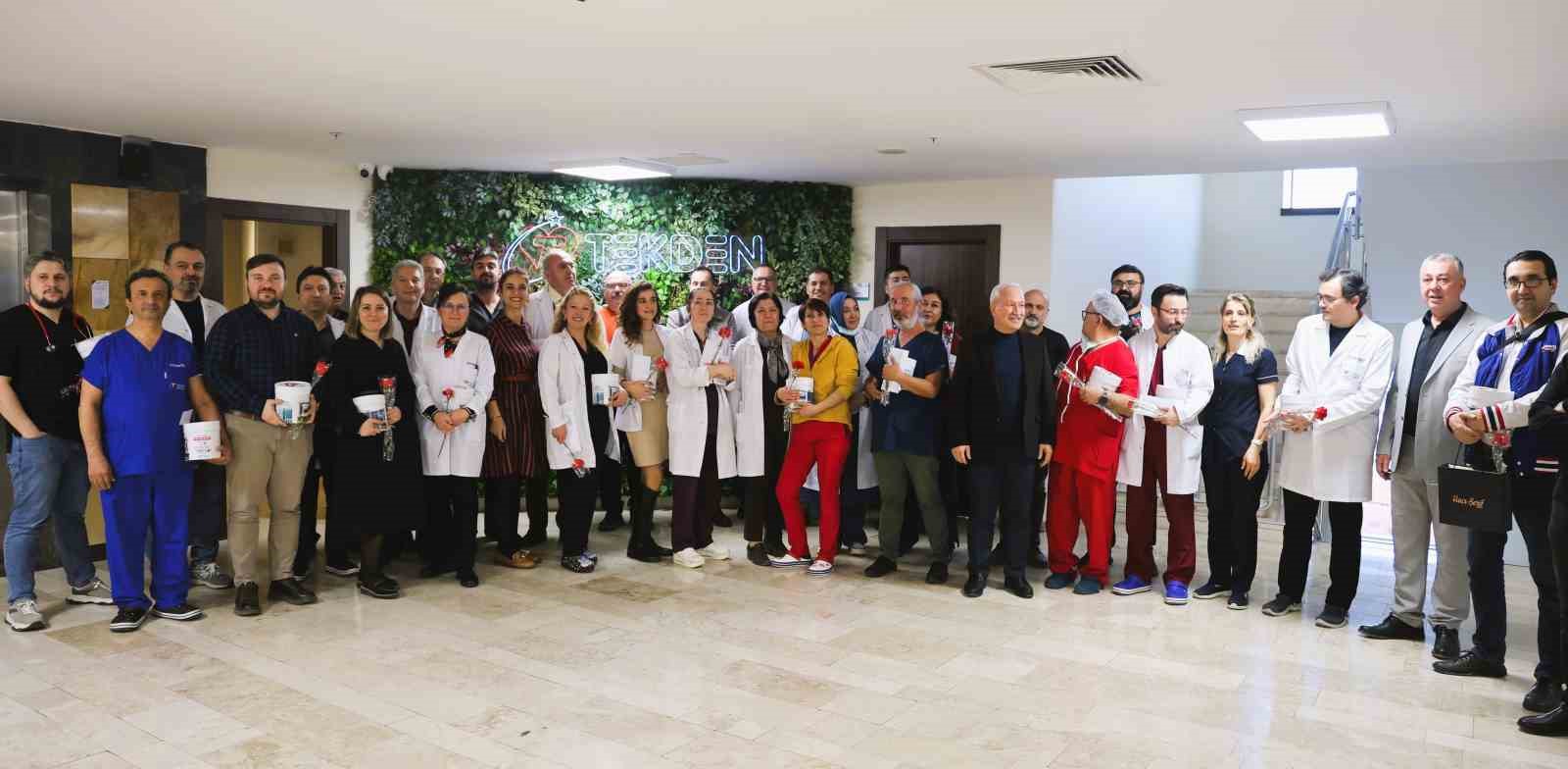 Denizli Tekden ailesi 14 Mart Tıp Bayramı kutlamasında buluştu