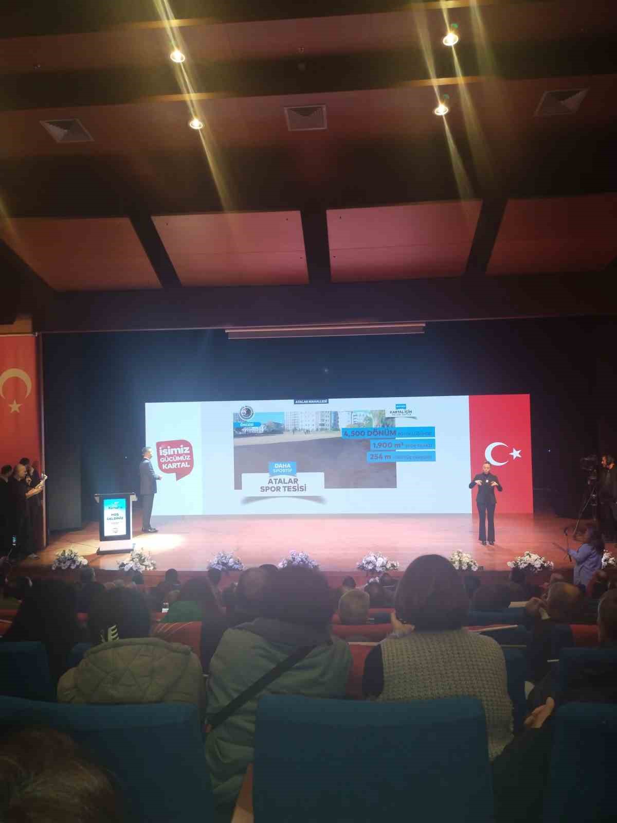 Kartal&rsquo;ın Gelecek Vizyonu lansmanı ger&ccedil;ekleştirildi
