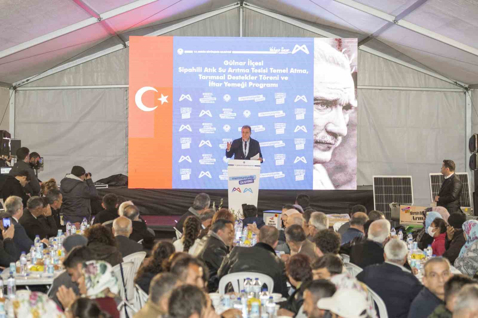 Başkan Seçer, Gülnar’da yeni dönem projelerini anlattı