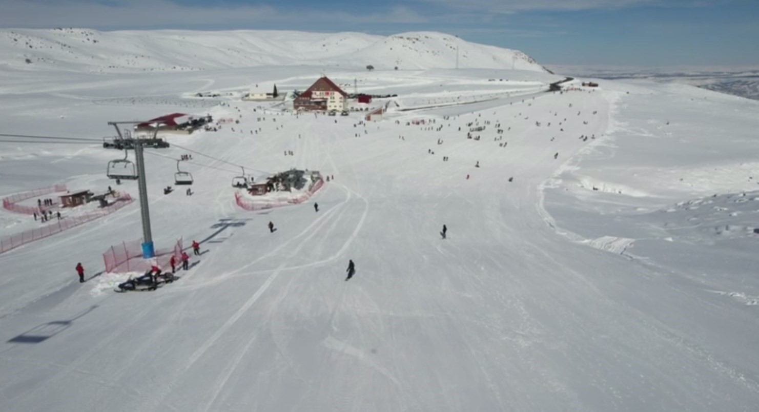 Bingöl’deki Hesarek Kayak Merkezinde sezon kapanıyor