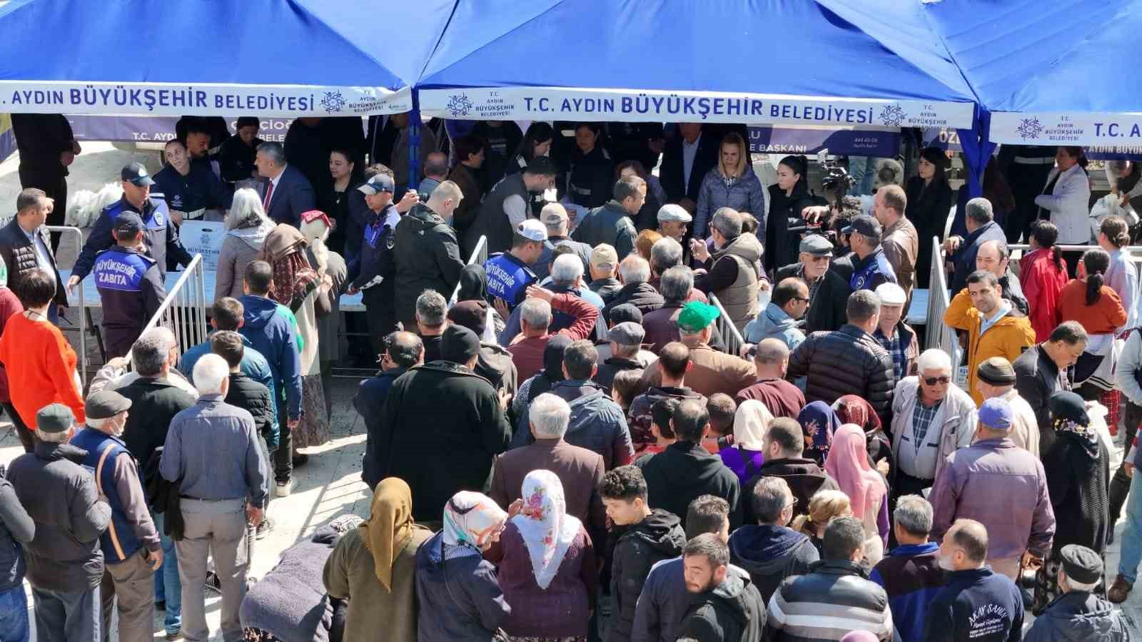 Başkan Çerçioğlu İncirliova’da vatandaşlarla bir araya geldi