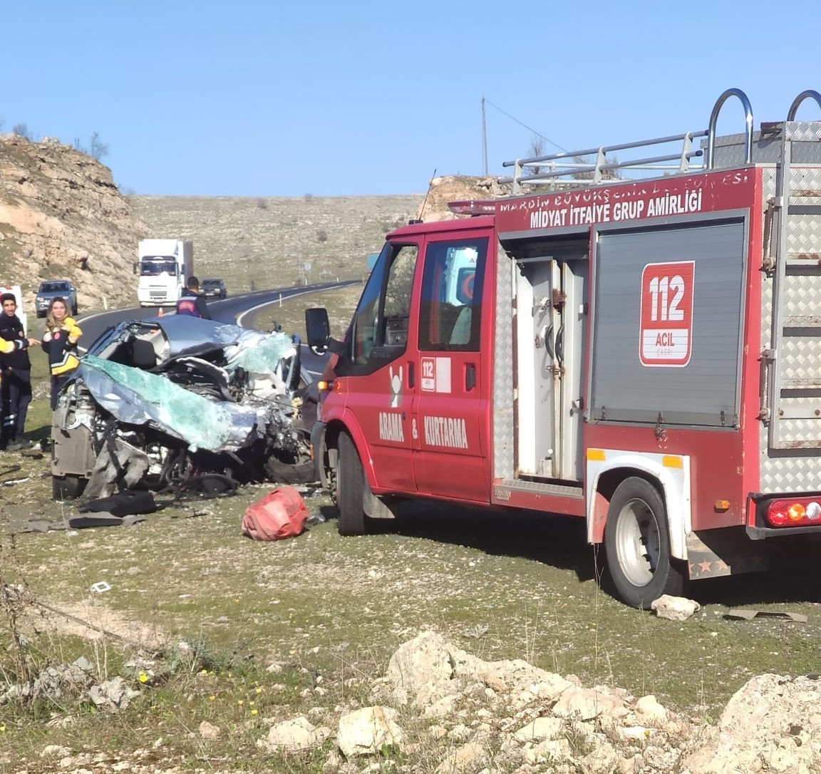 Mardin’de tanker ile otomobil çarpıştı: Öğretmen hayatını kaybetti