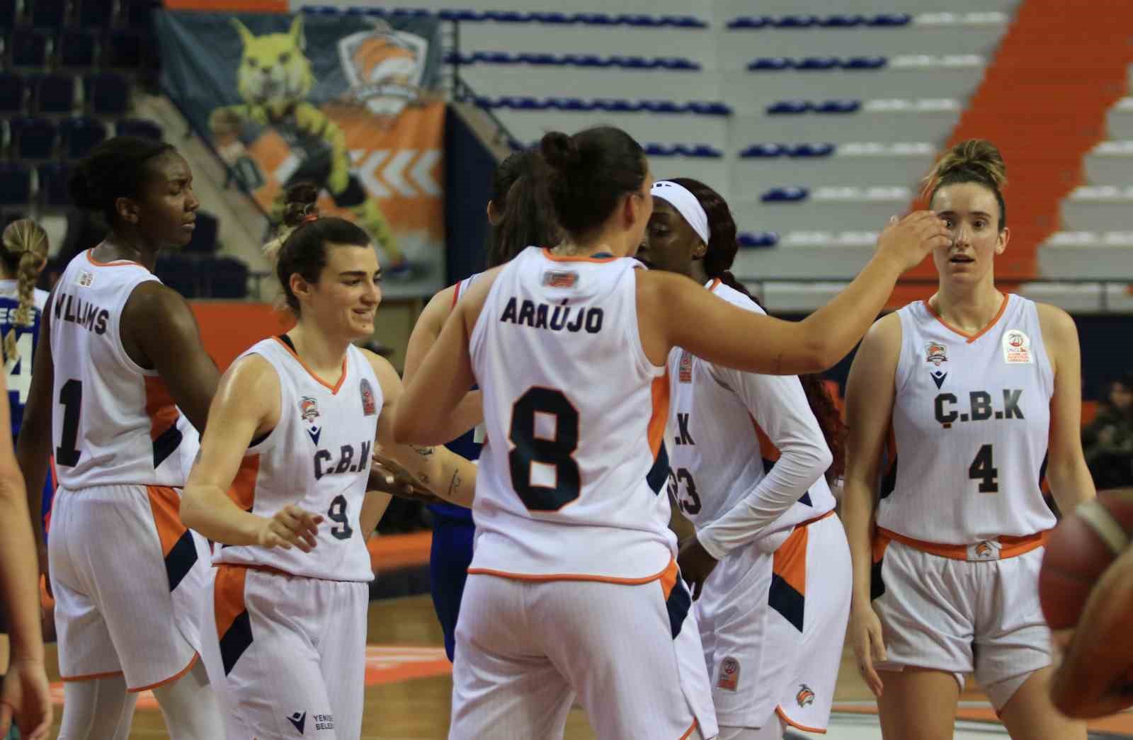 Kadınlar Basketbol Süper Ligi: ÇBK Mersin: 93 - Emlak Konut: 80