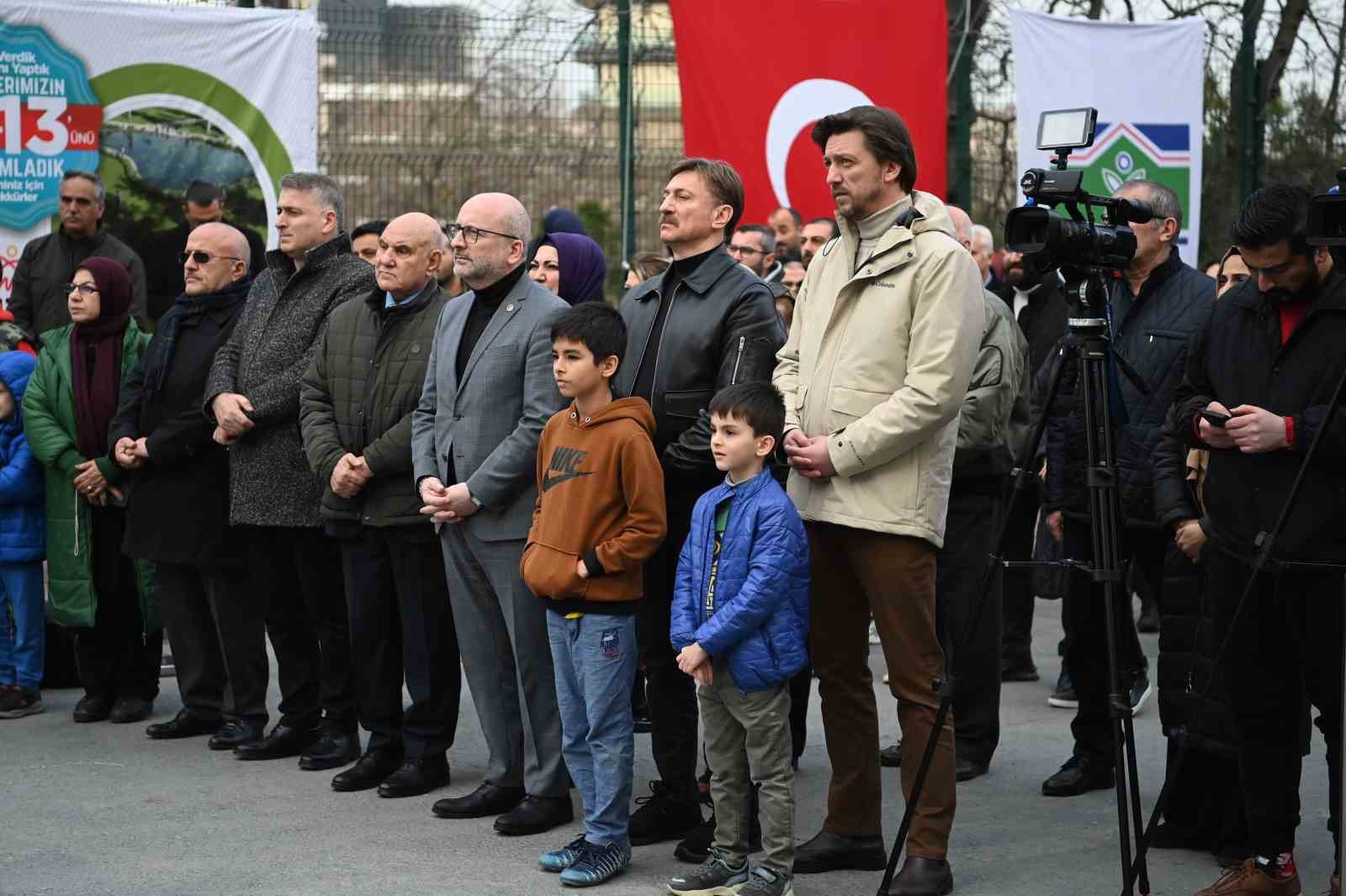 Bah&ccedil;elievler kent korusunun tanıtımı yapıldı
