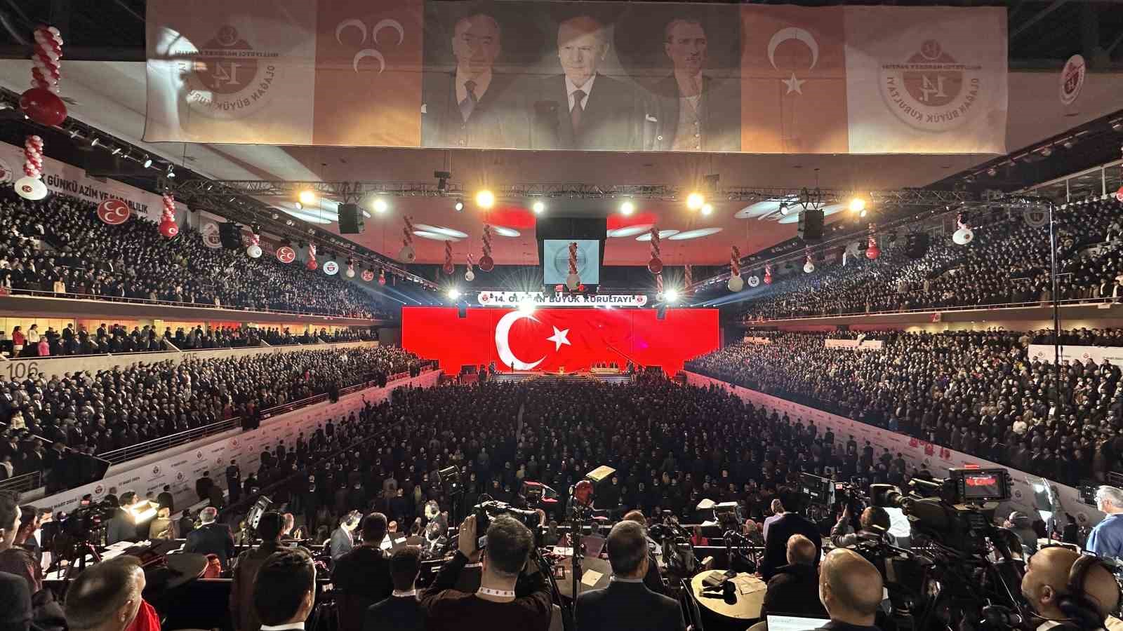 MHP 14. Olağan Büyük Kurultayı başladı
