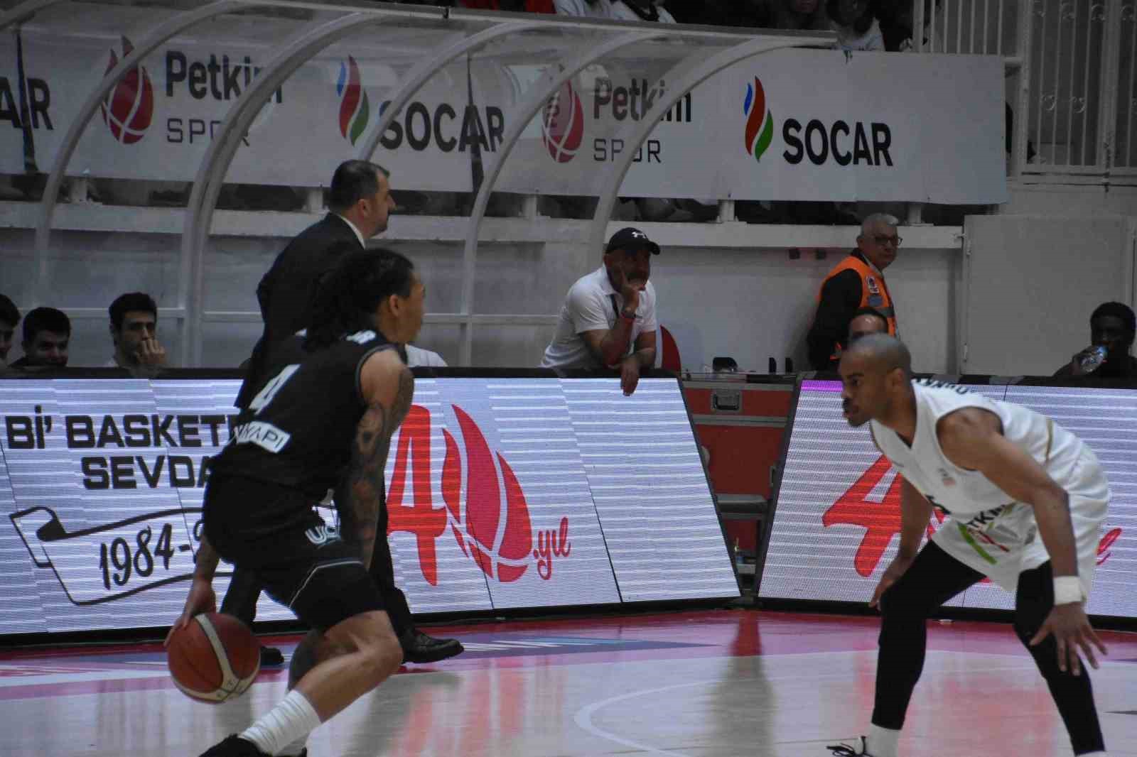 Türkiye Sigorta Basketbol Süper Ligi: Aliağa Petkimspor: 58 - Beşiktaş: 70
