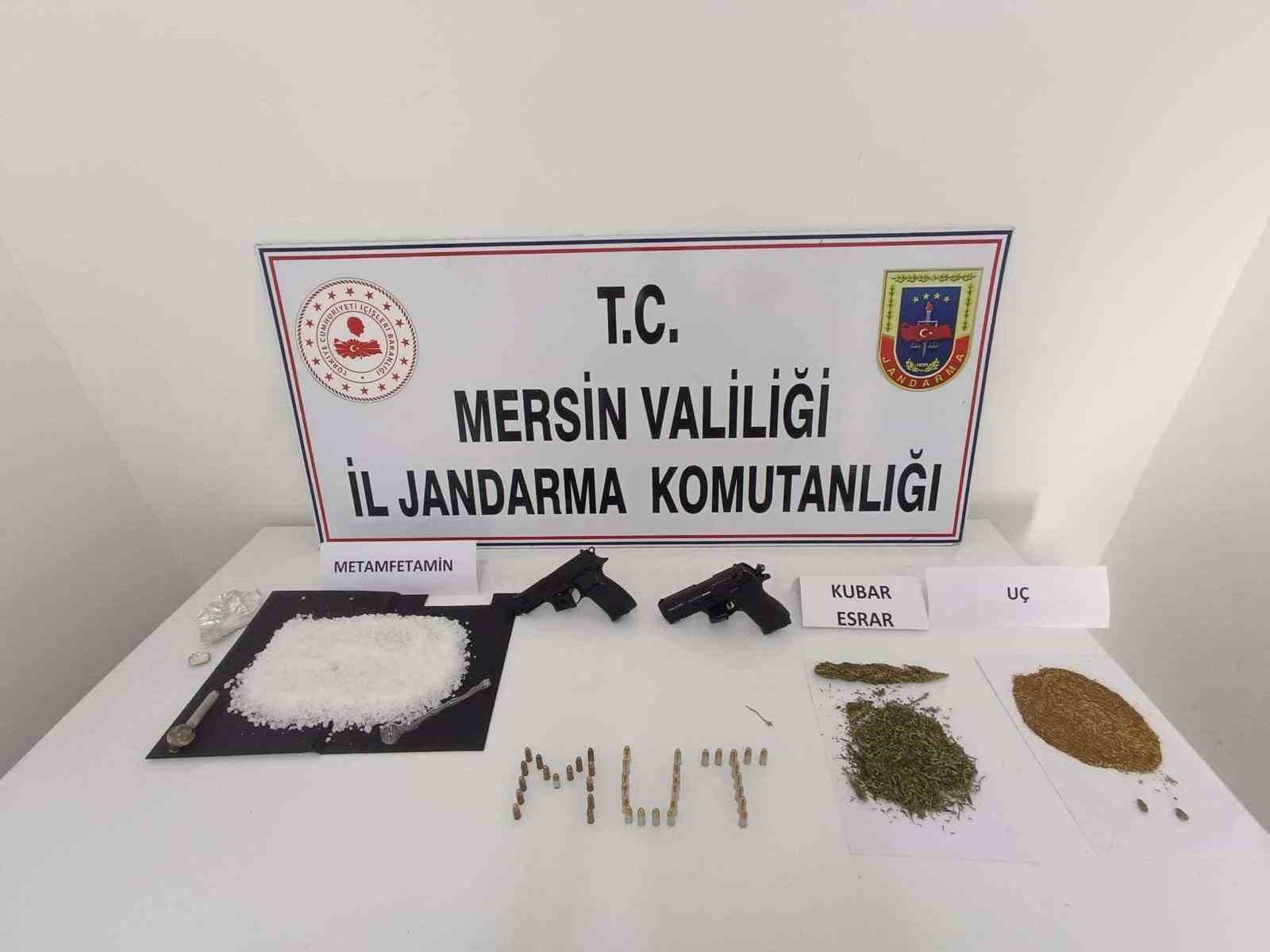 Mersin’de uyuşturucu operasyonu: 3 tutuklama