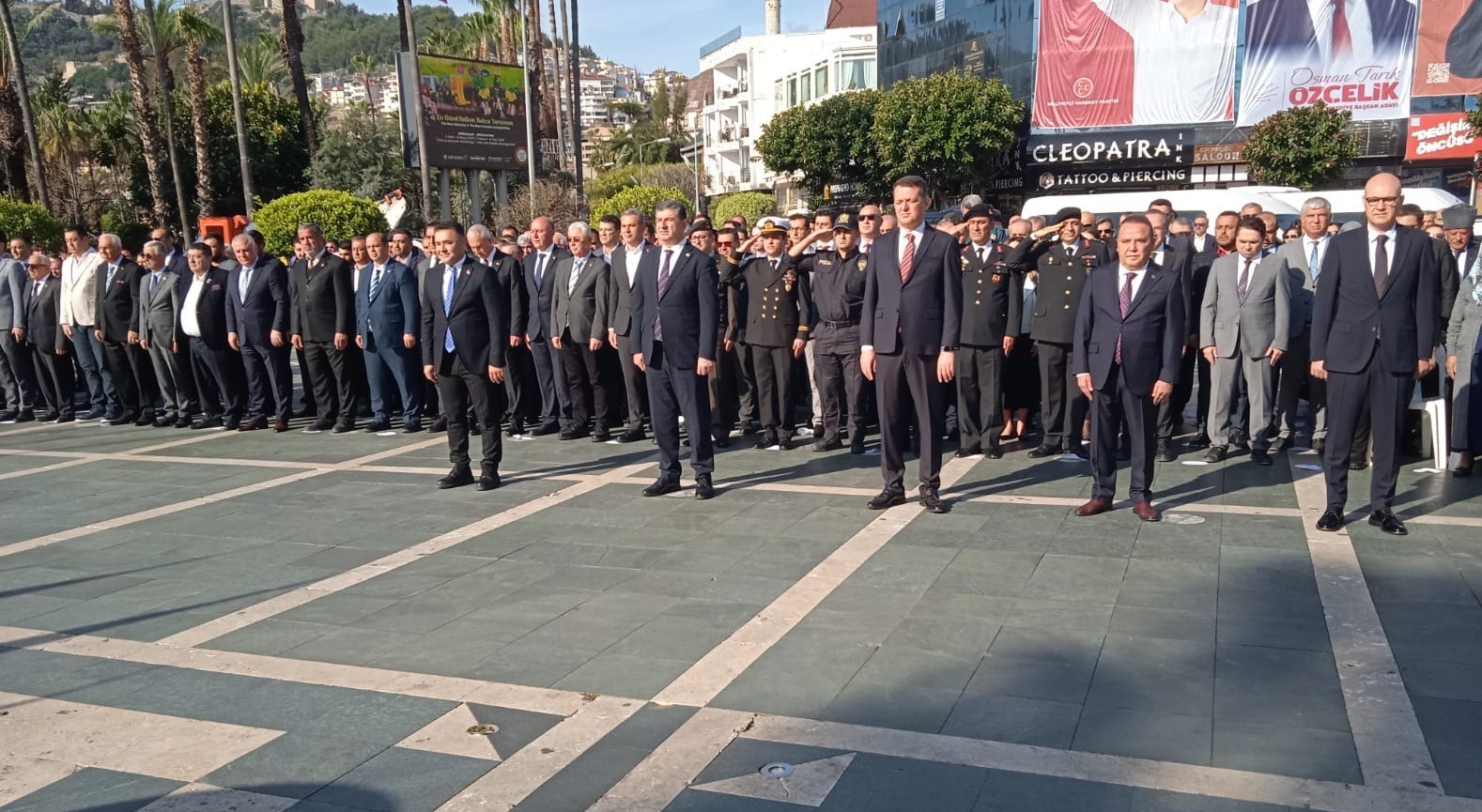 Alanya’da,18 Mart Çanakkale Şehitlerini Anma Günü ve Deniz Zaferi’nin 109. yıl dönümü