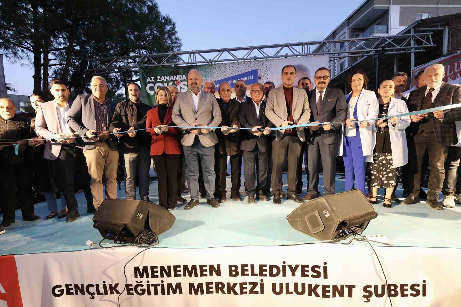 Menemen Belediyesi, yeni eğitim merkezini Ulukent’te açtı
