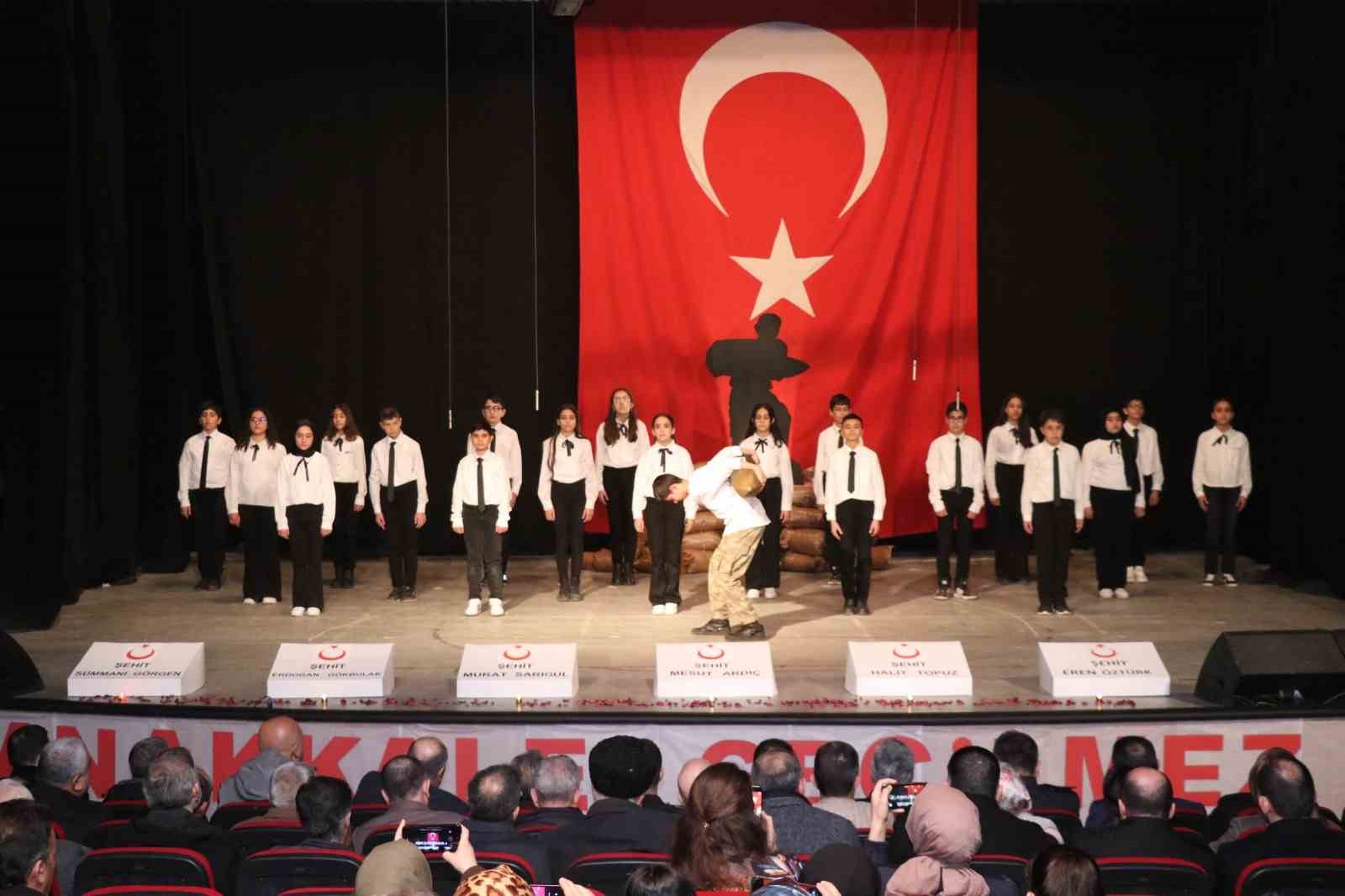 Ahlat&rsquo;ta 18 Mart Şehitleri Anma G&uuml;n&uuml; ve &Ccedil;anakkale Zaferi&rsquo;nin 109. yıl d&ouml;n&uuml;m&uuml;
