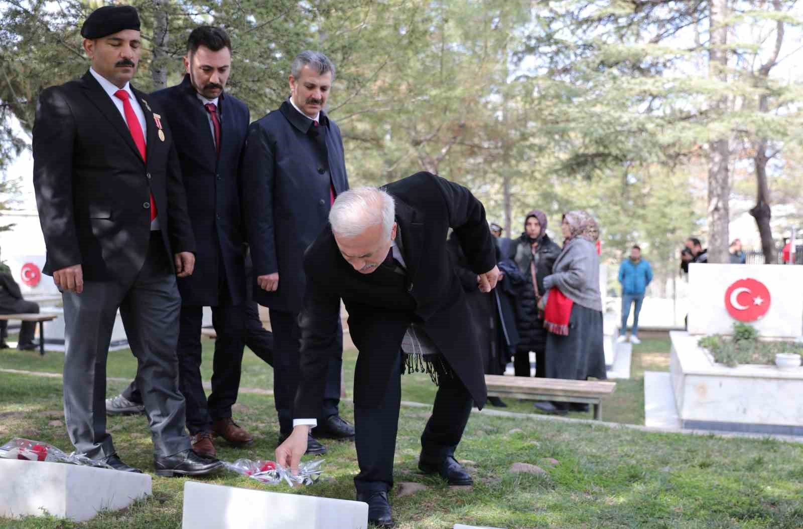 Aksaray&rsquo;da &Ccedil;anakkale zaferi ve şehitler unutulmadı
