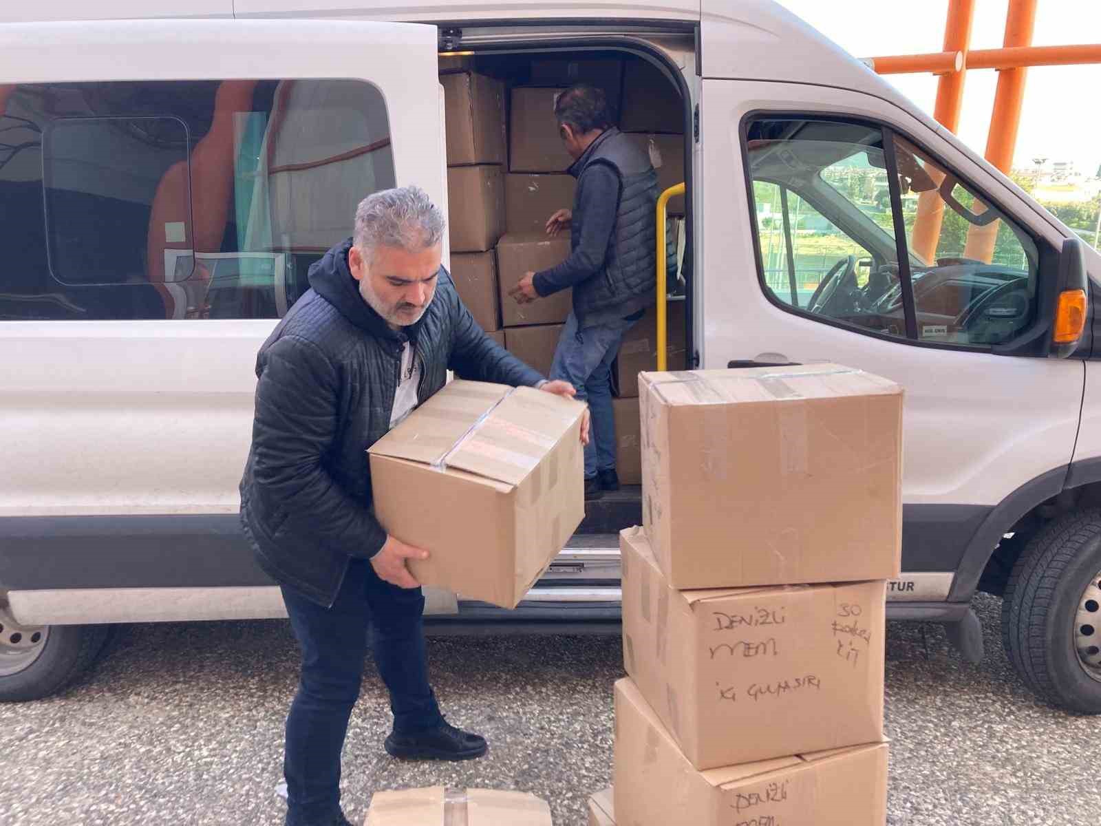 Denizli Milli Eğitim, Filistin için insani yardım kampanyası düzenledi