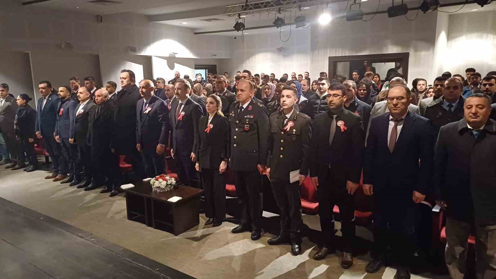 Malazgirt’te 18 Mart Şehitleri Anma Günü ve Çanakkale Zaferi’nin yıl dönümü