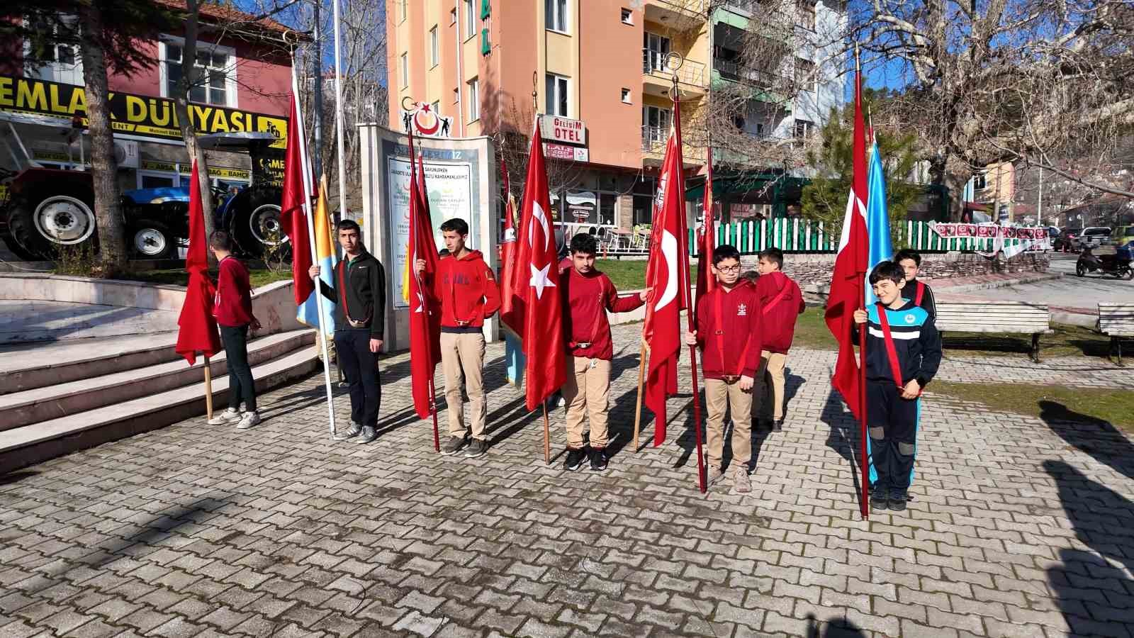 Çanakkale şehitleri Çameli’nde törenle anıldı