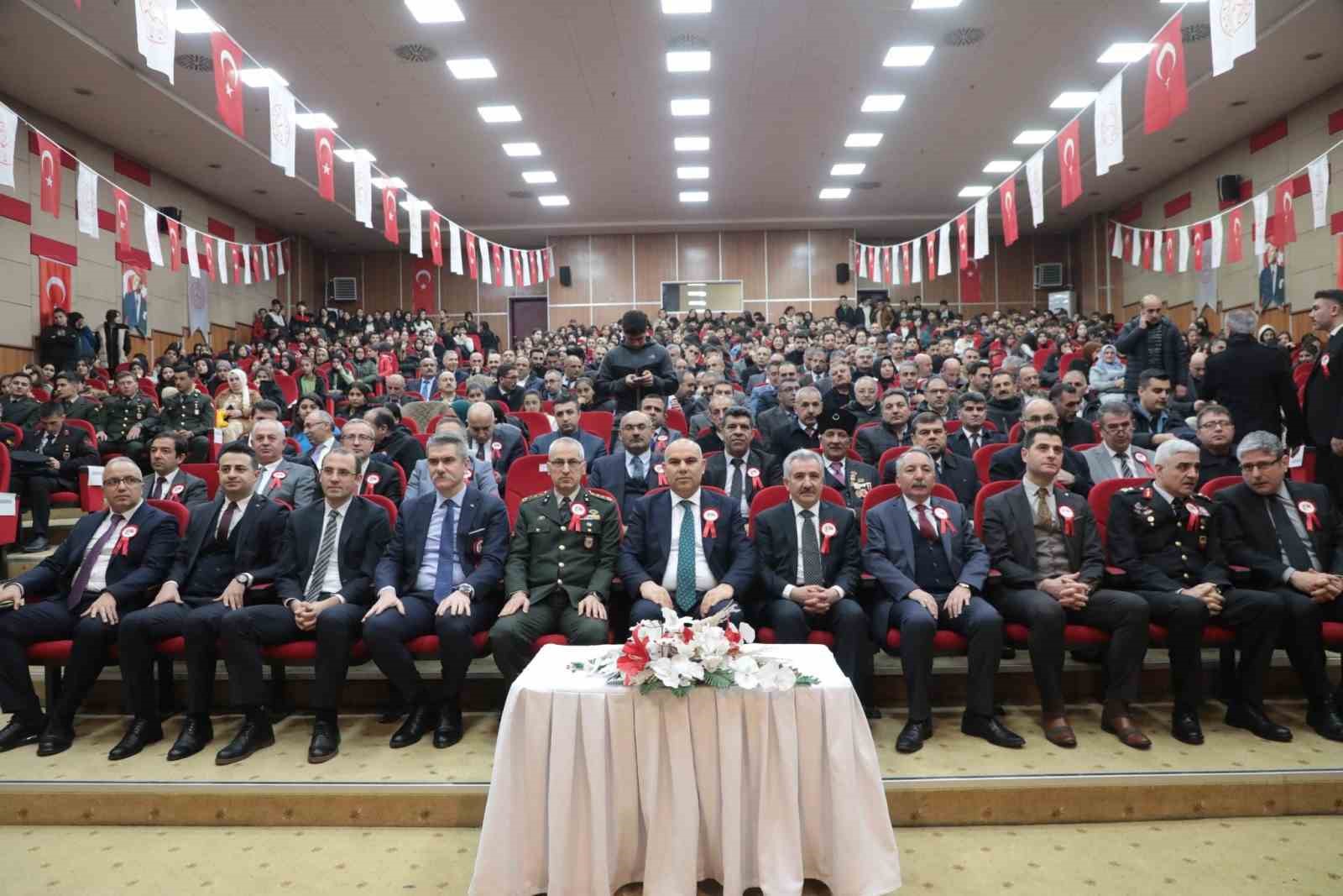 Ağrı&rsquo;da 18 Mart &Ccedil;anakkale Zaferi anma programı
