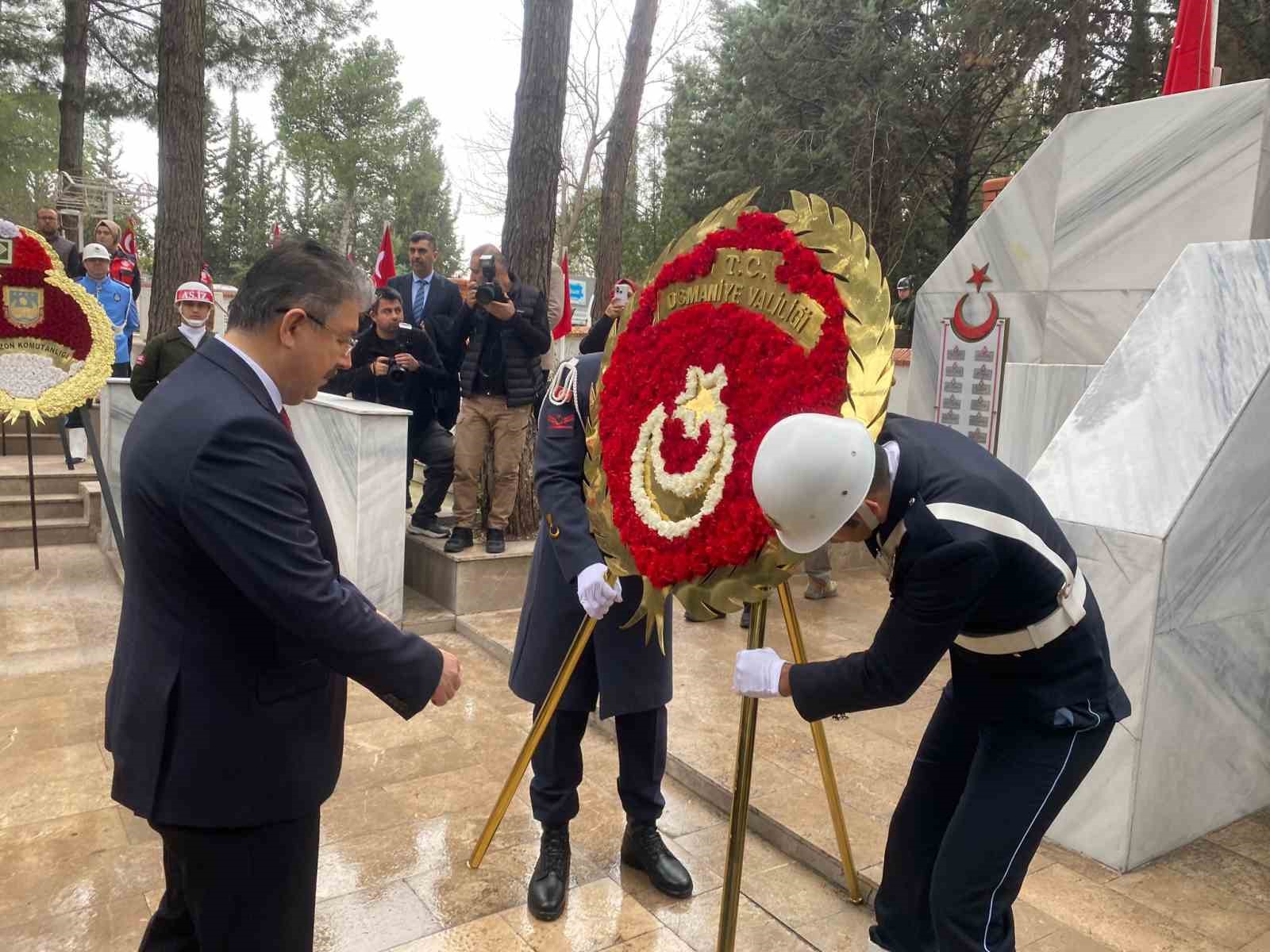 Osmaniye’de Çanakkale şehitleri dualarla anıldı