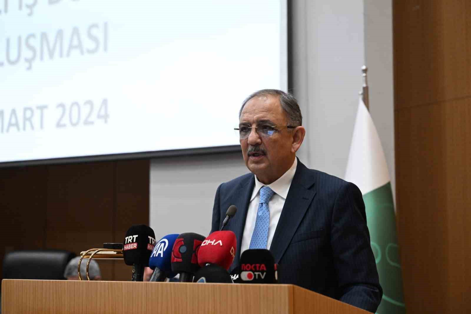 Bakan Özhaseki’den Kocaeli ve Yalova için "düşük faizli dönüşüm kredisi" müjdesi