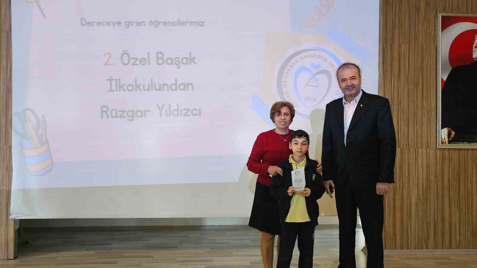 Matematik Yarışması’nda Başak Koleji öğrencisi, Aydın ikincisi oldu